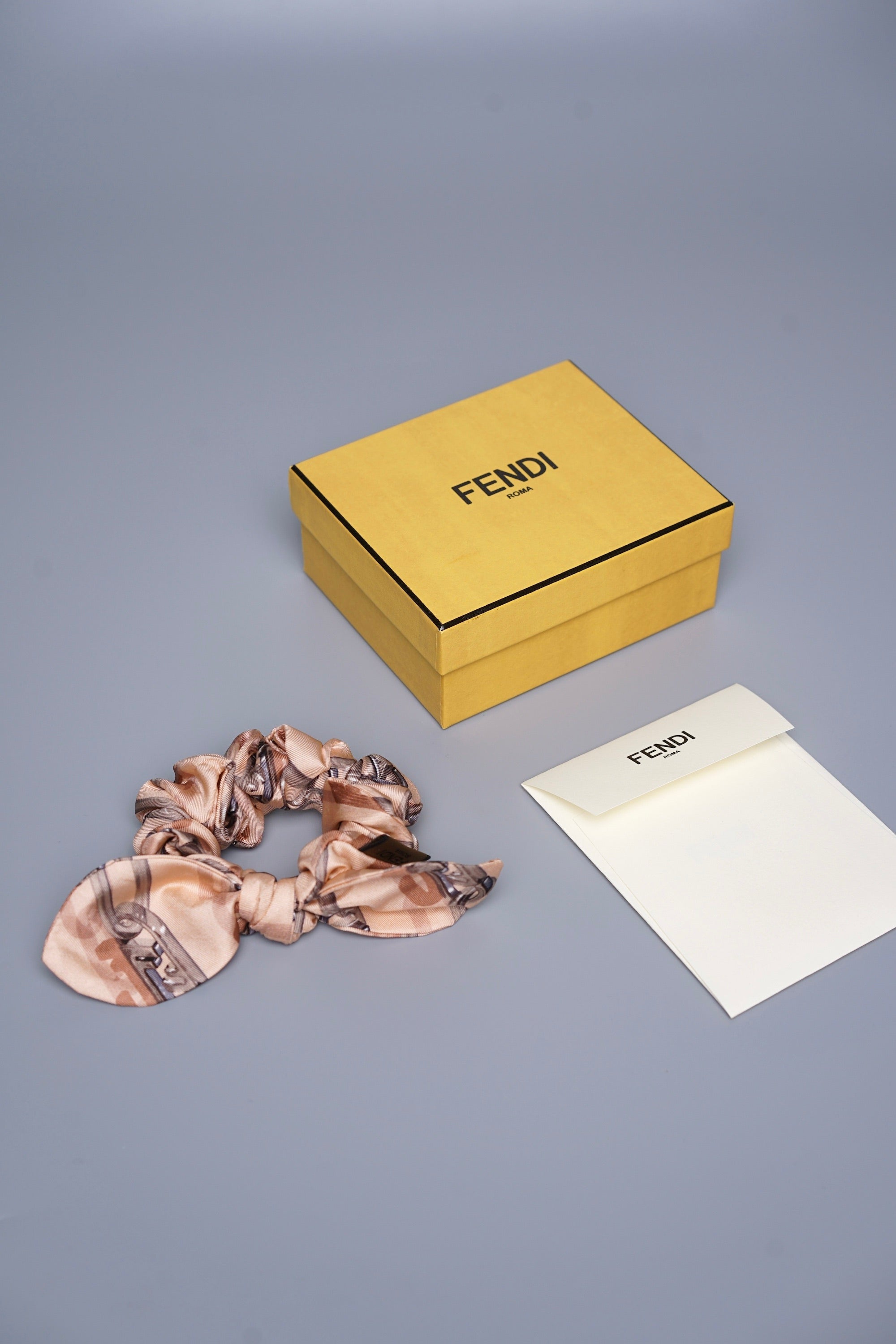 Fendi Scrunchie in Pink – BRANDPORTER