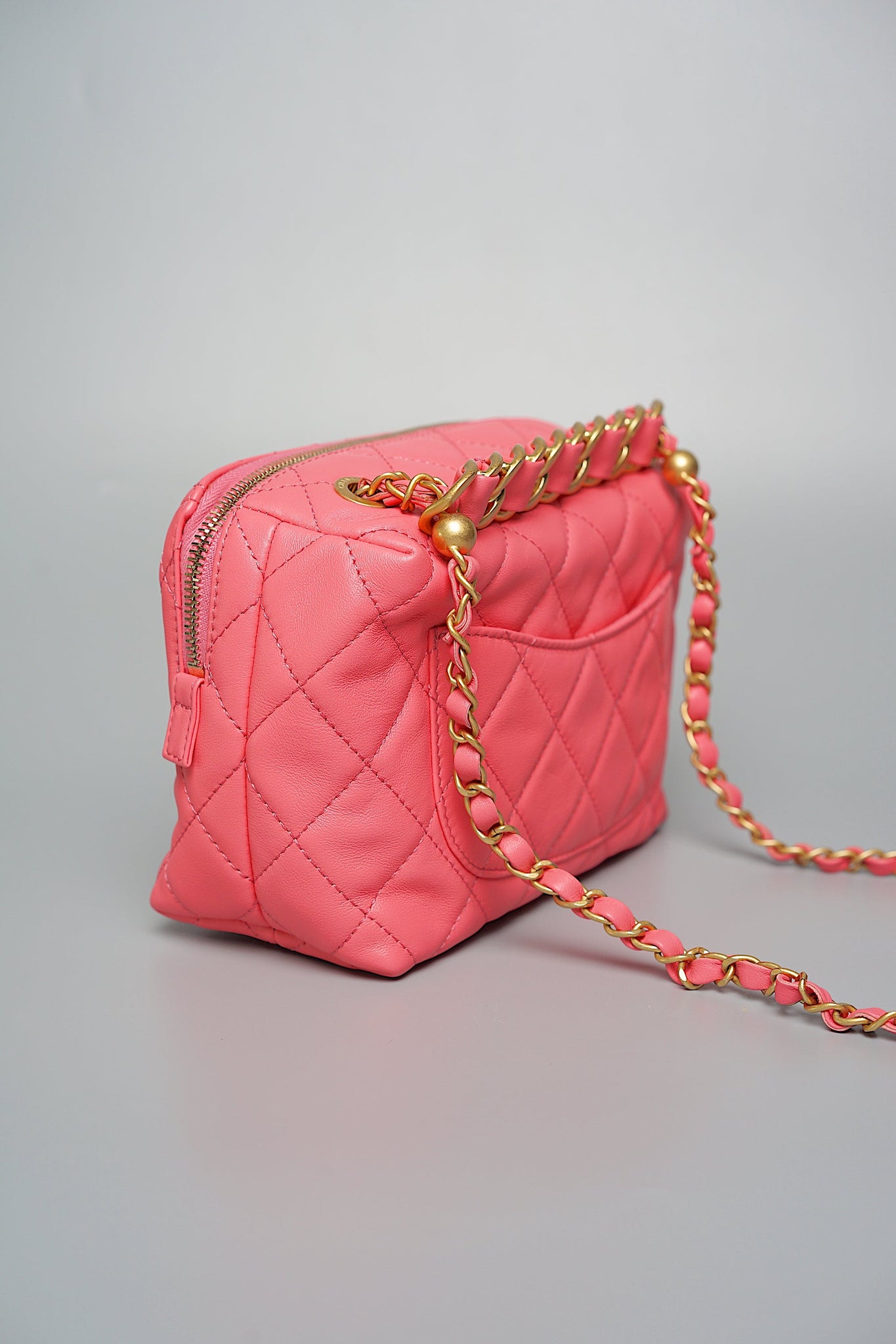 Chanel Mini Bag in Pink Lambskin (Brand new)