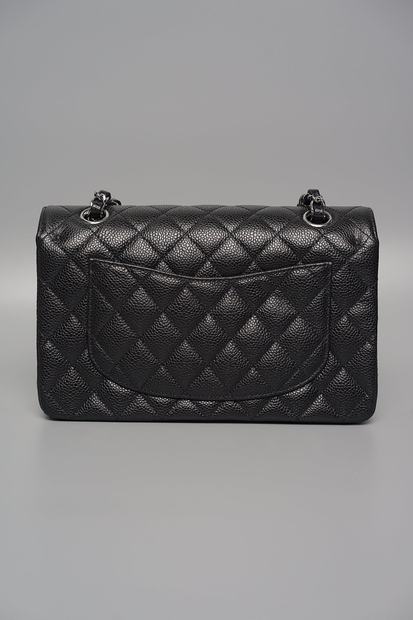 Chanel Small Double Flap in Black Caviar Shw (Brand New)
