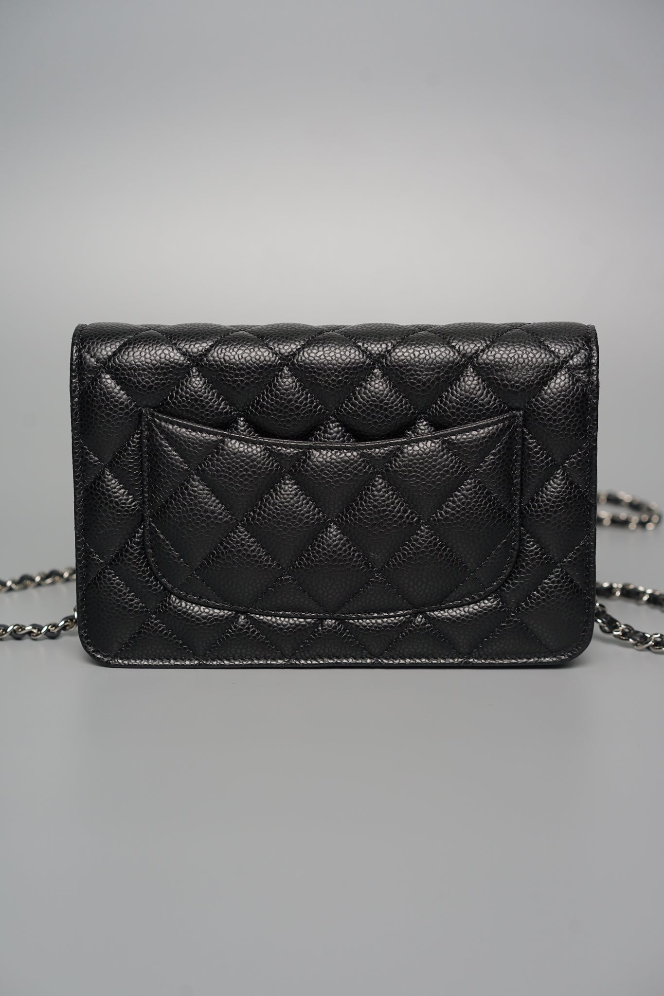 Chanel Wallet on Chain in Black Caviar Shw (Brand New)