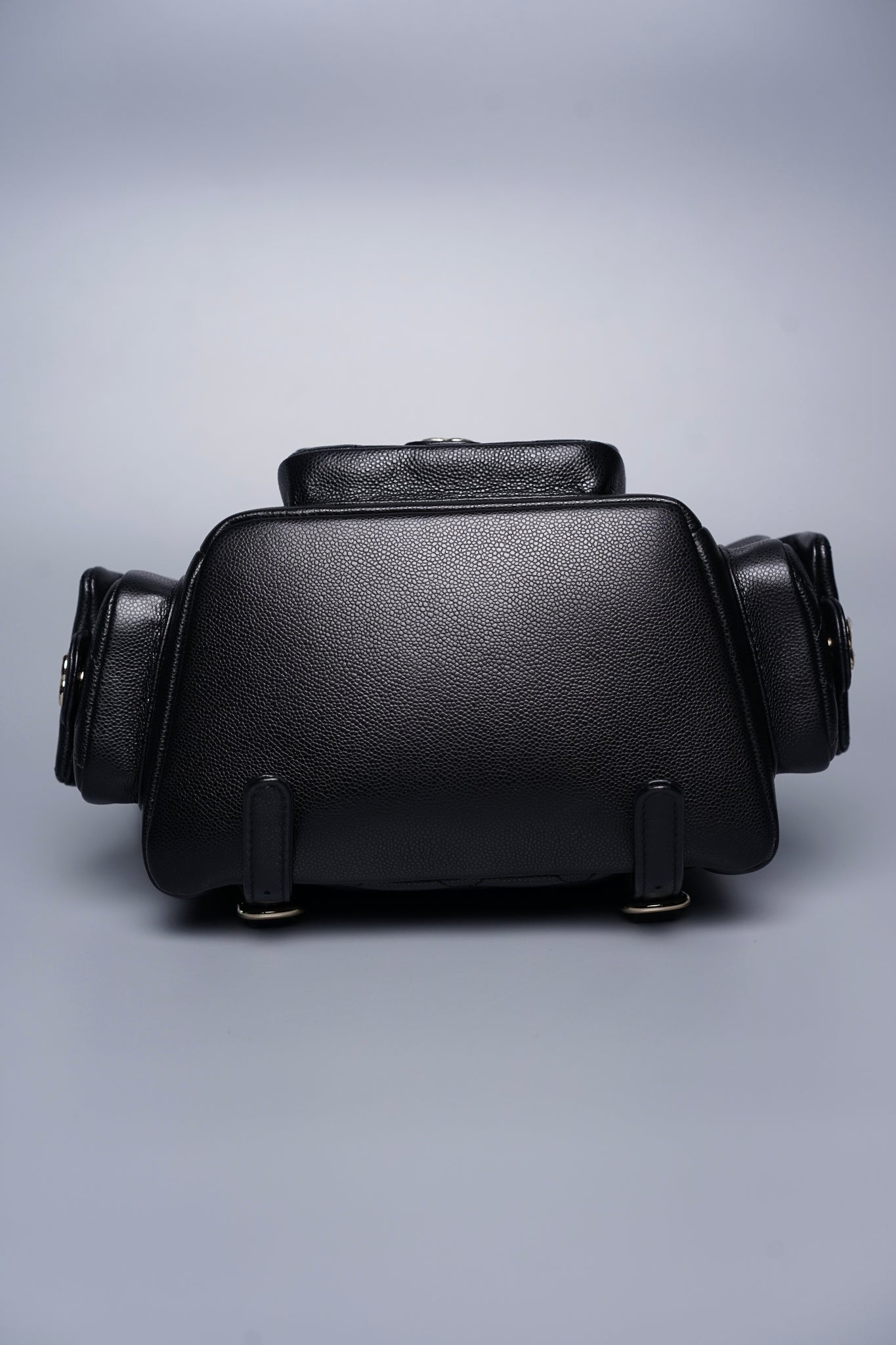 Chanel 23K Duma Backpack in Black Caviar Lghw (Brand New)