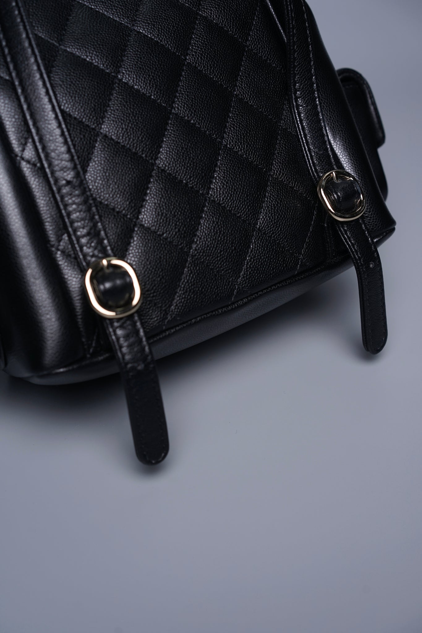 Chanel 23K Duma Backpack in Black Caviar Lghw (Brand New)