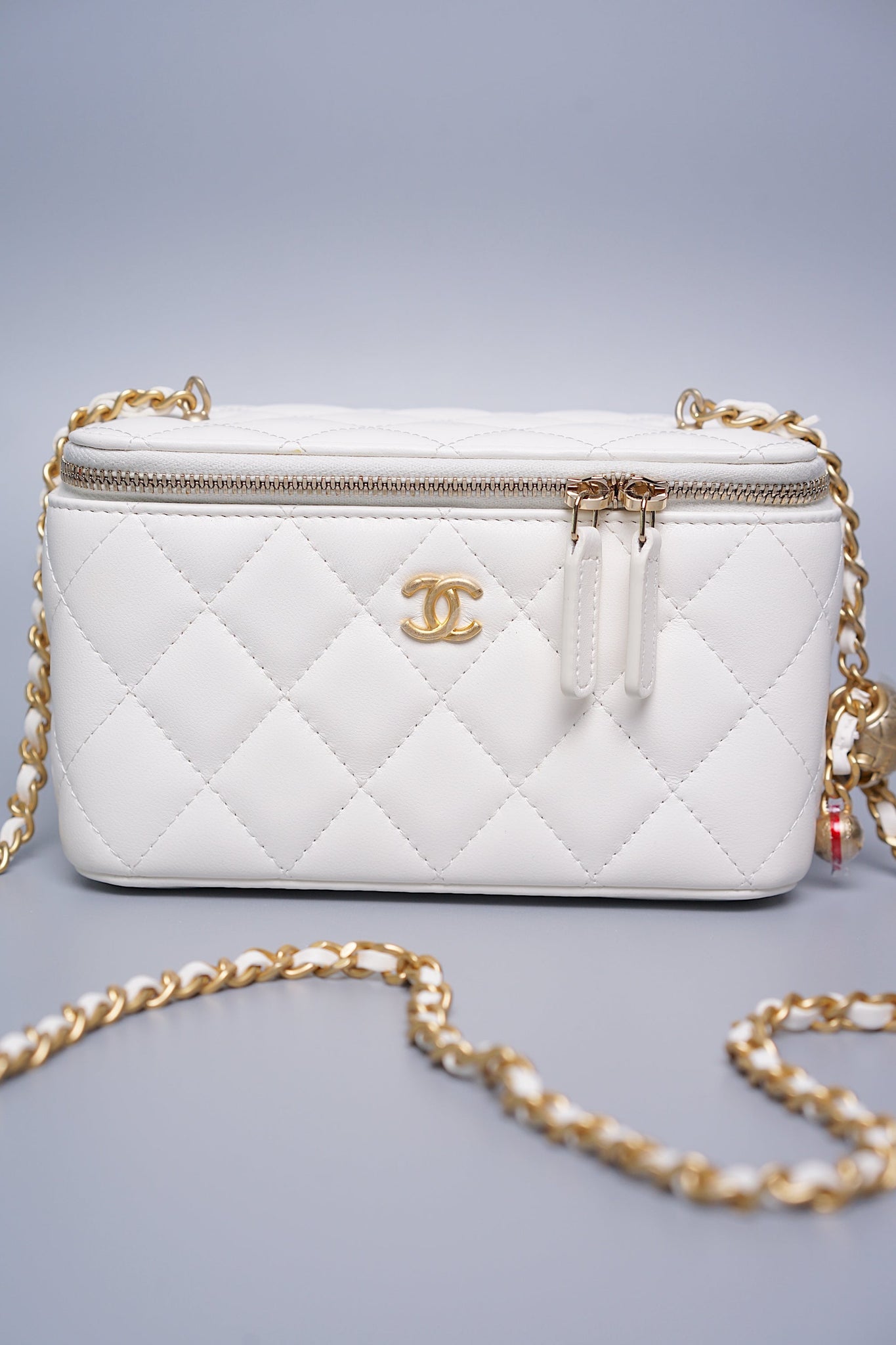 Chanel Pearl Crush Vanity in White (Brand New)