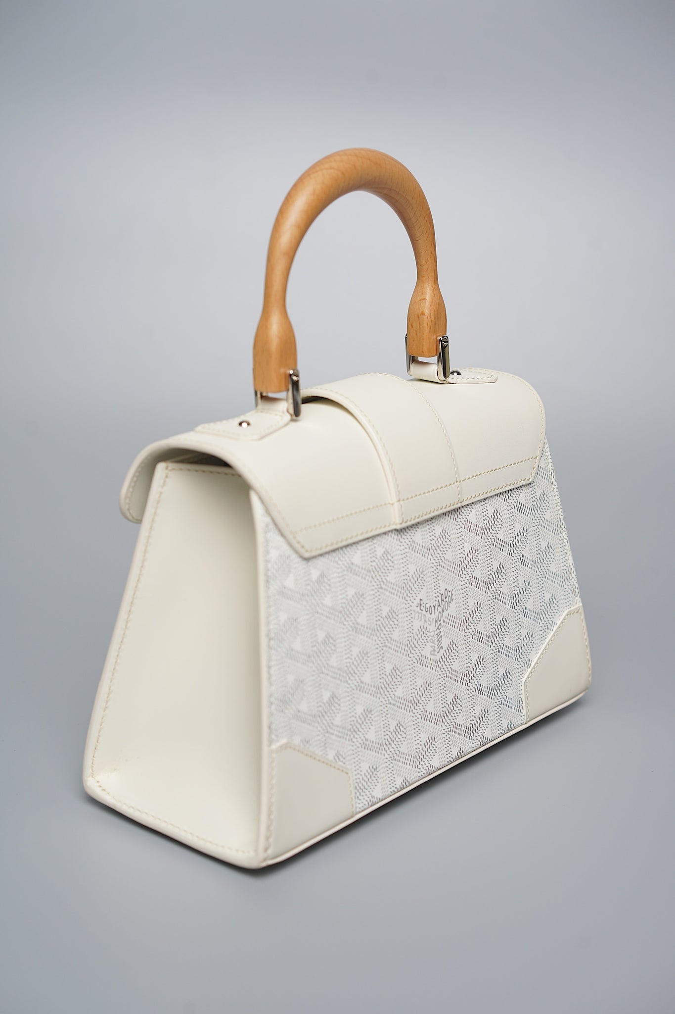 Goyard Saigon Mini Bag in White