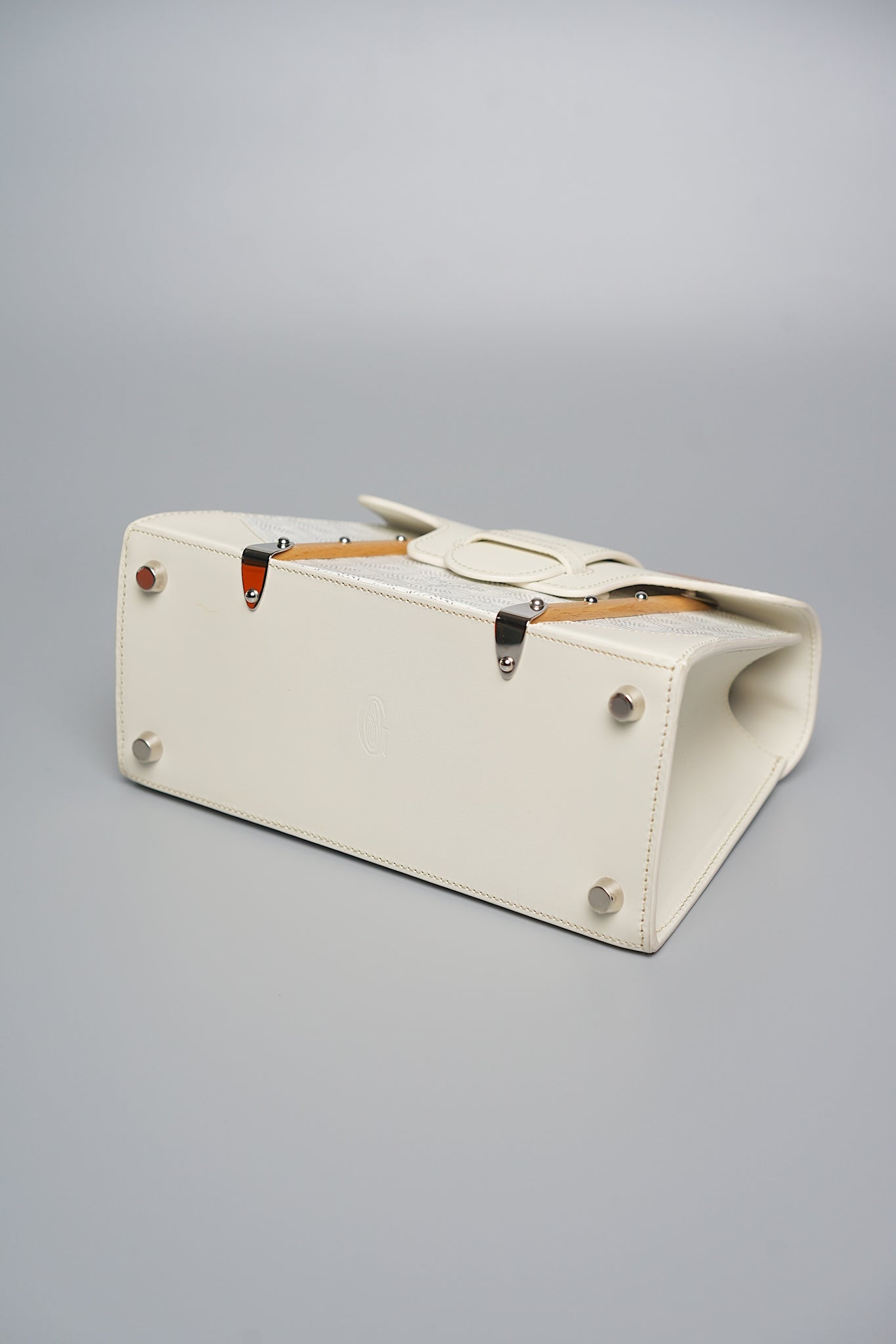 Goyard Saigon Mini Bag in White