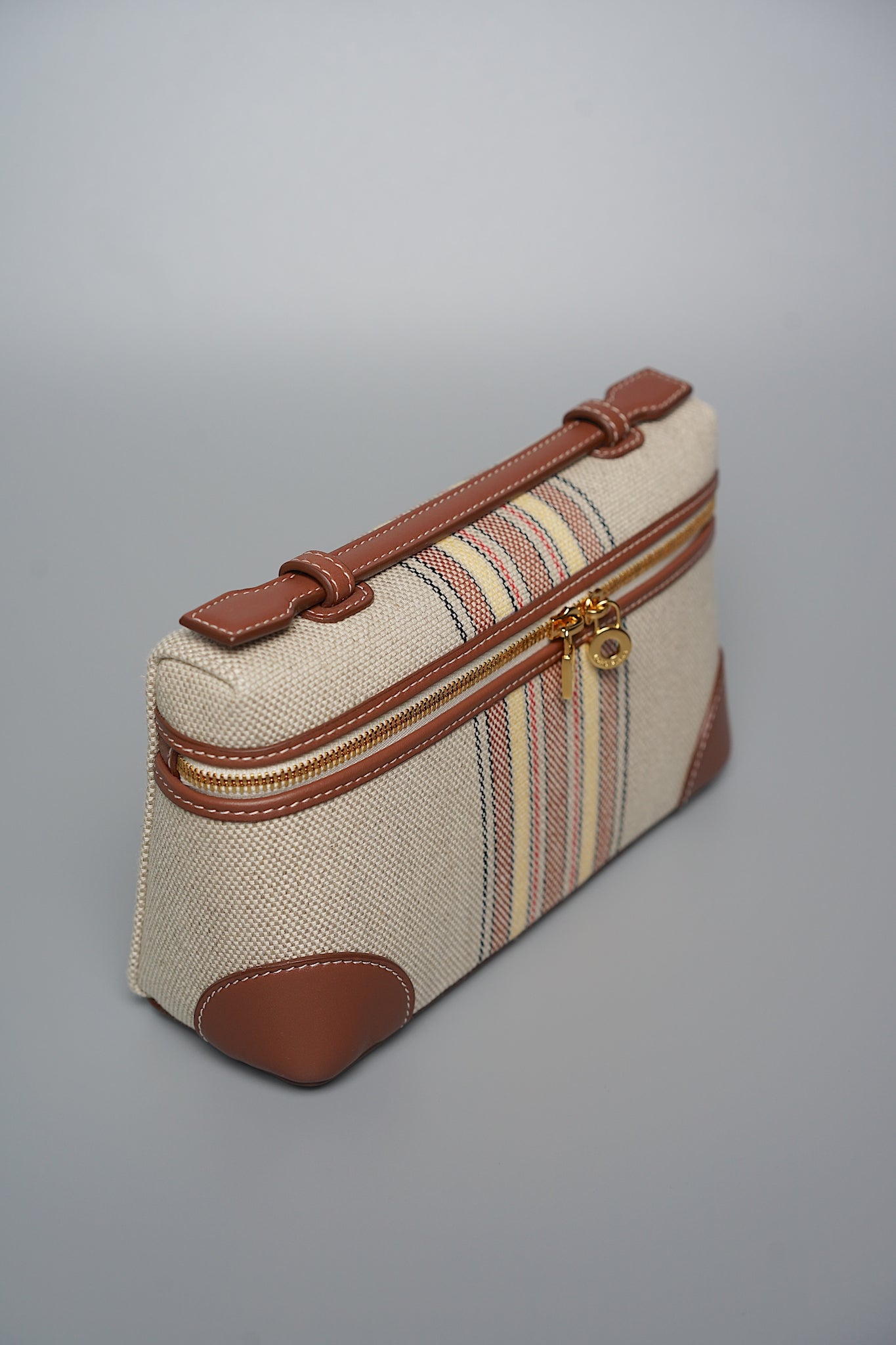 Loro Piana L19 Extra Pocket in Lined Canvas Ghw (Brand New)