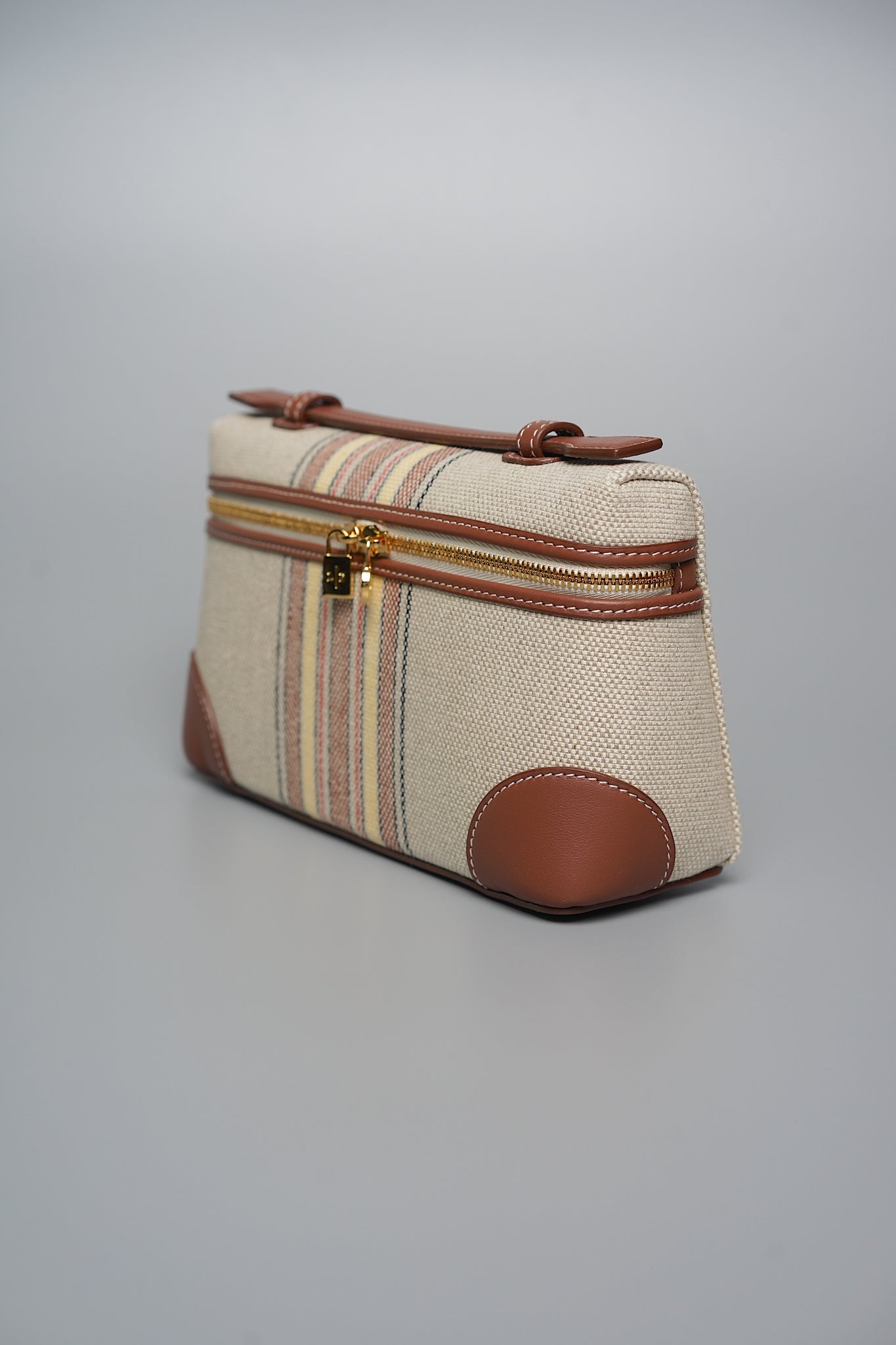 Loro Piana L19 Extra Pocket in Lined Canvas Ghw (Brand New)