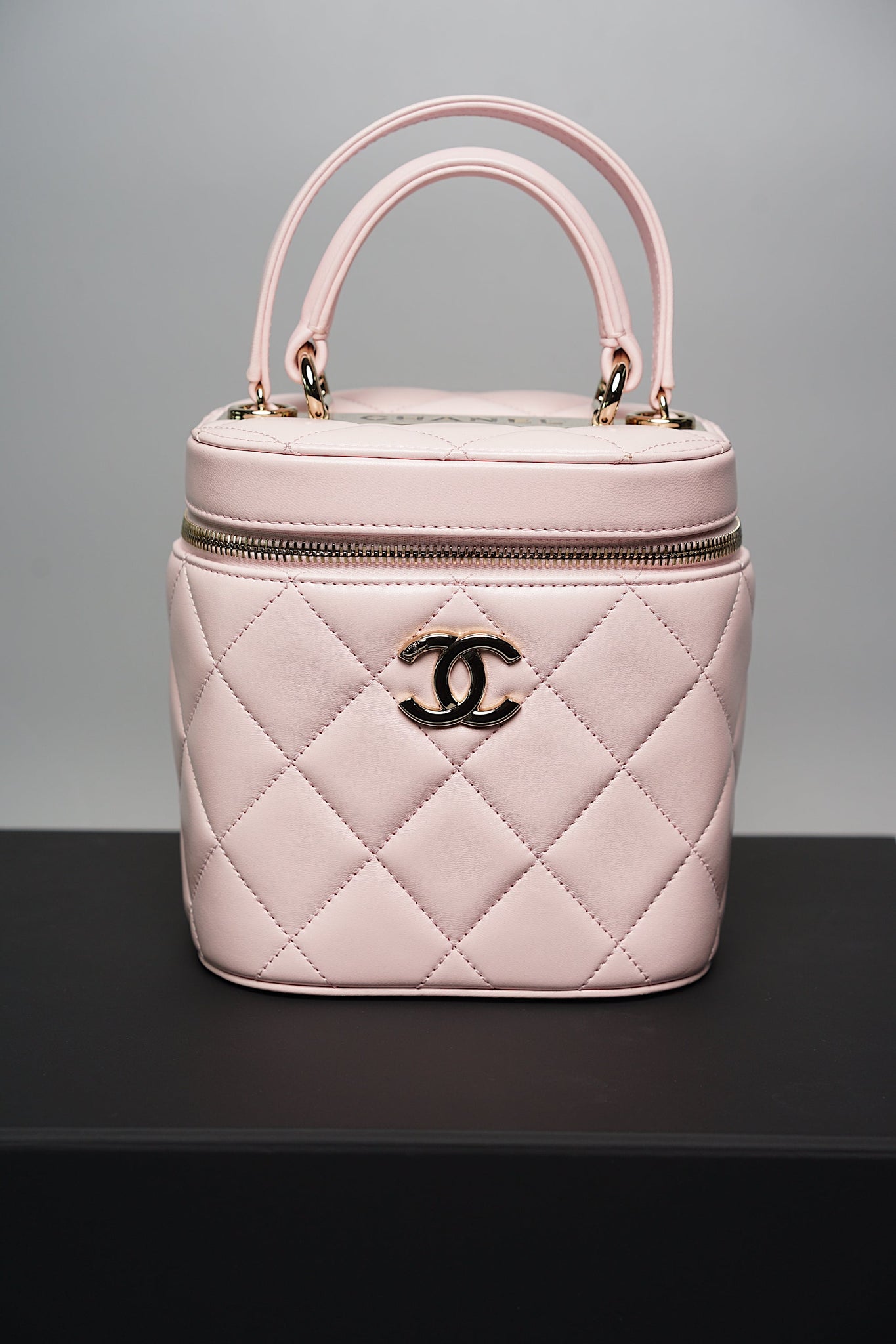 Chanel Trendy CC Vanity Case in Light Pink