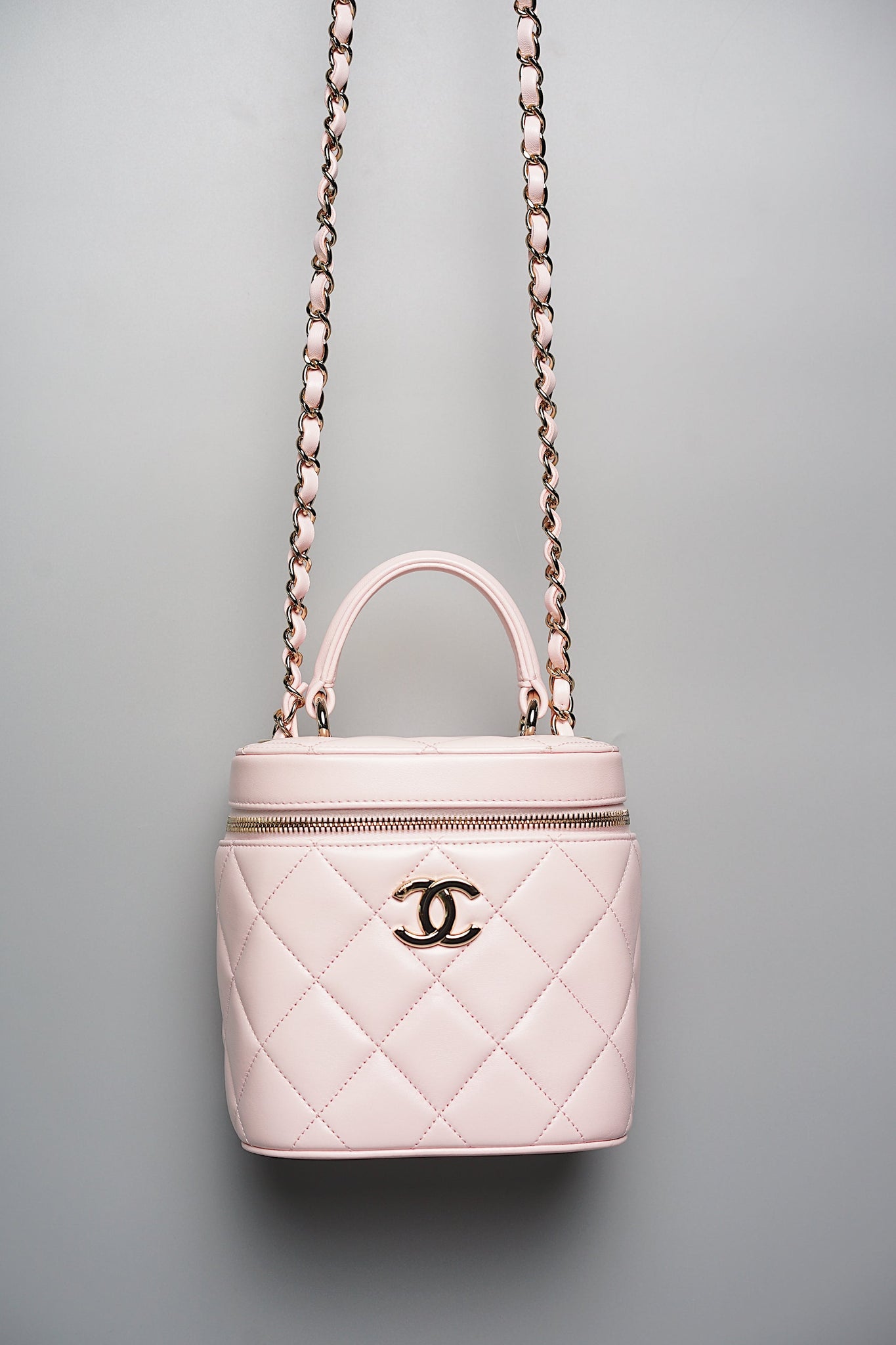 Chanel Trendy CC Vanity Case in Light Pink