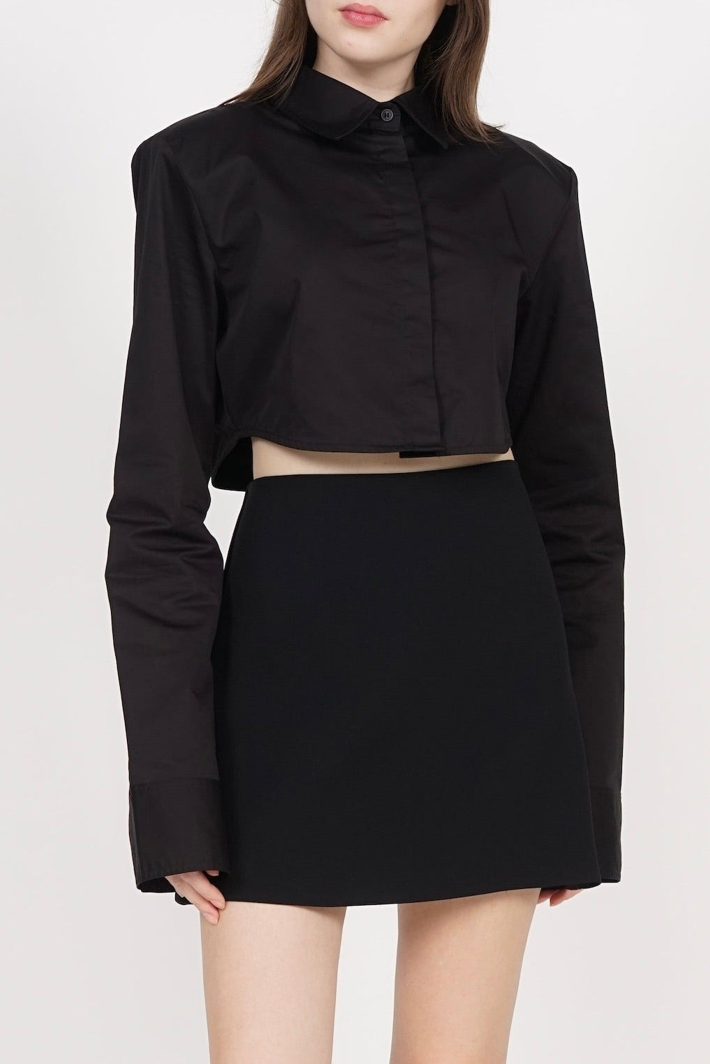 Versace Side Zip Skirt in Black Size 40 (Brand New)