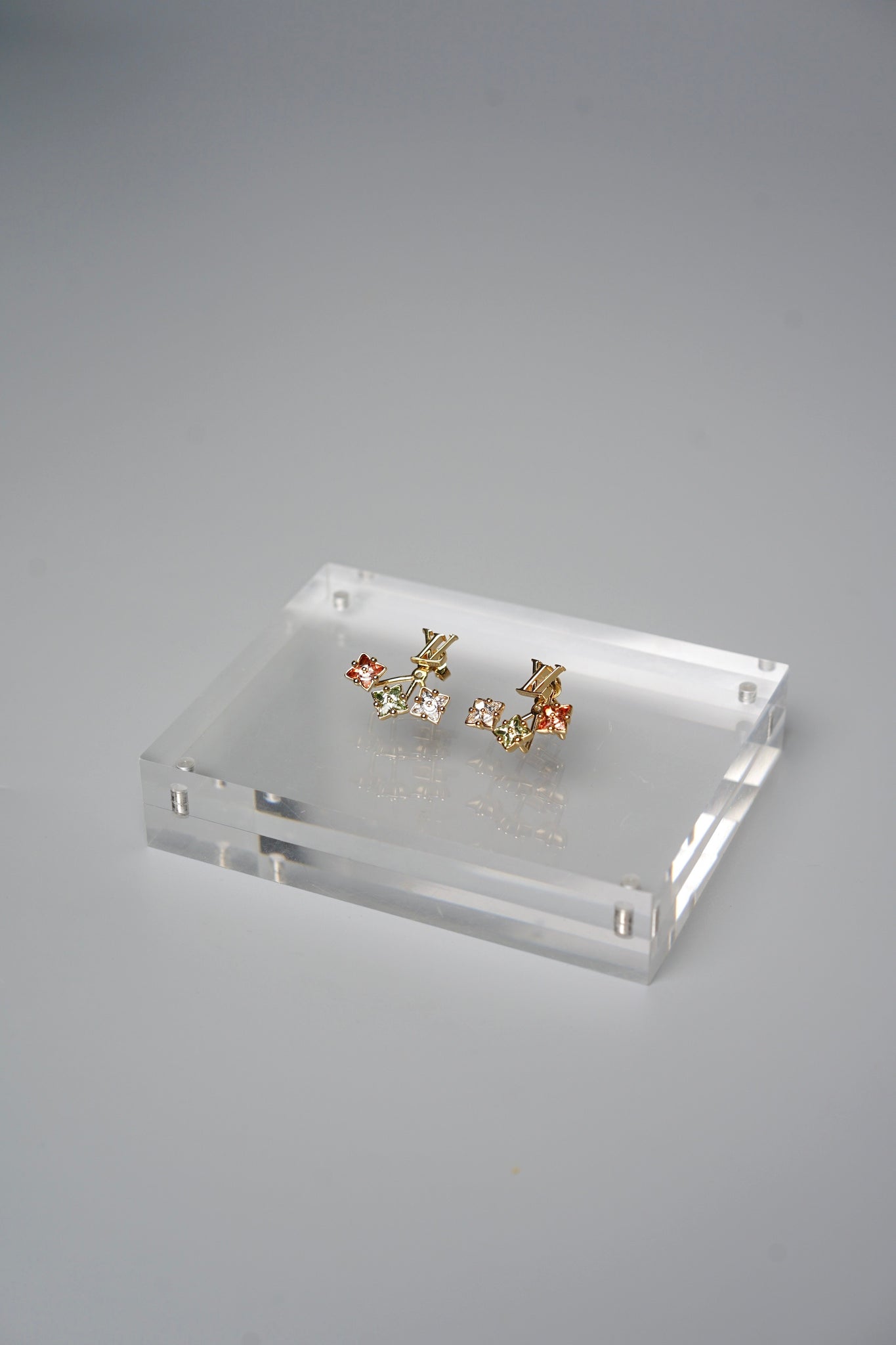 Louis Vuitton Loulougram Earrings (Brand New)