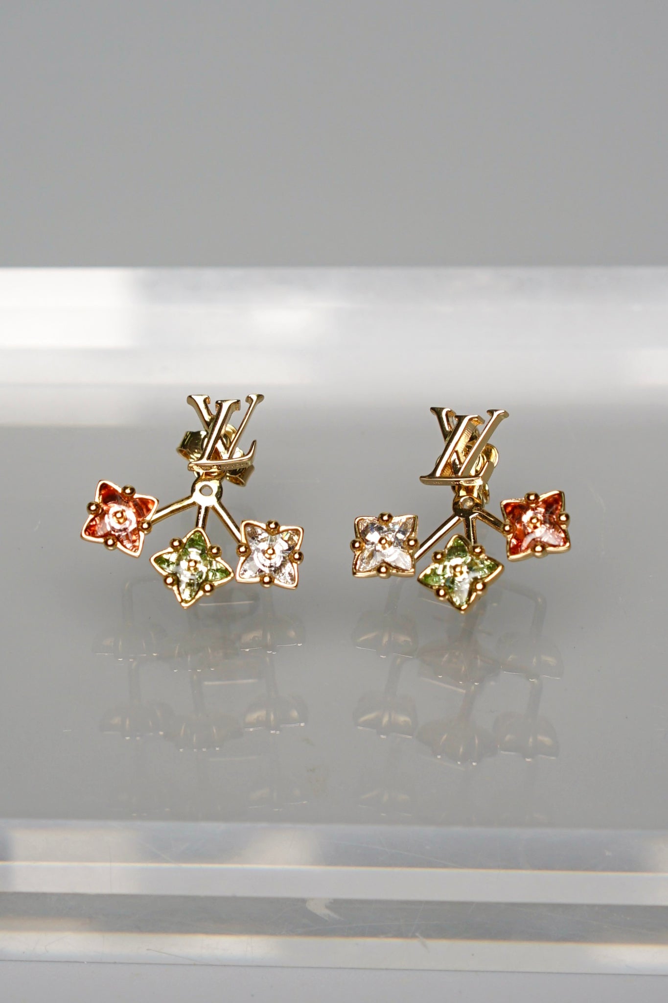 Louis Vuitton Loulougram Earrings (Brand New)