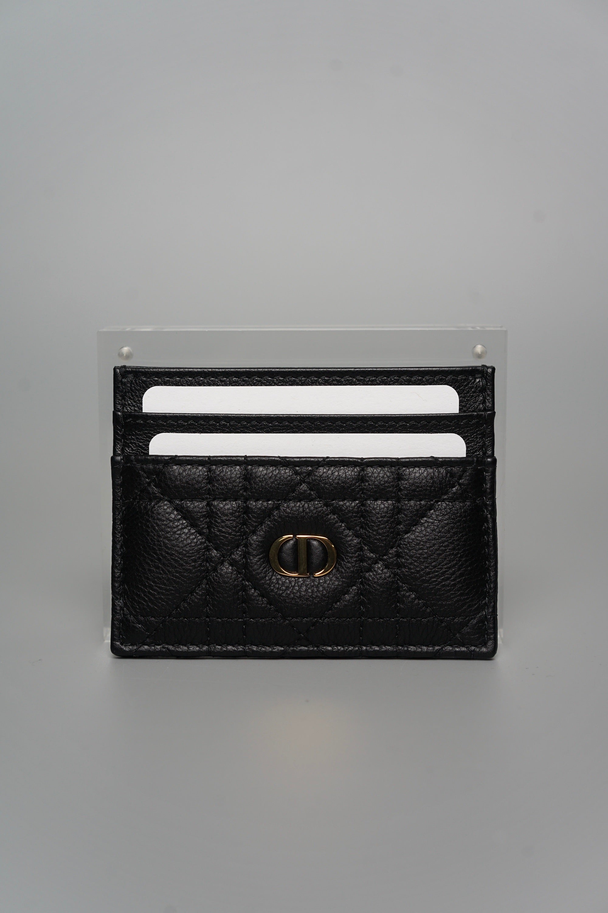 Dior Caro Freesia Card Holder in Black (Brand New) – BRANDPORTER