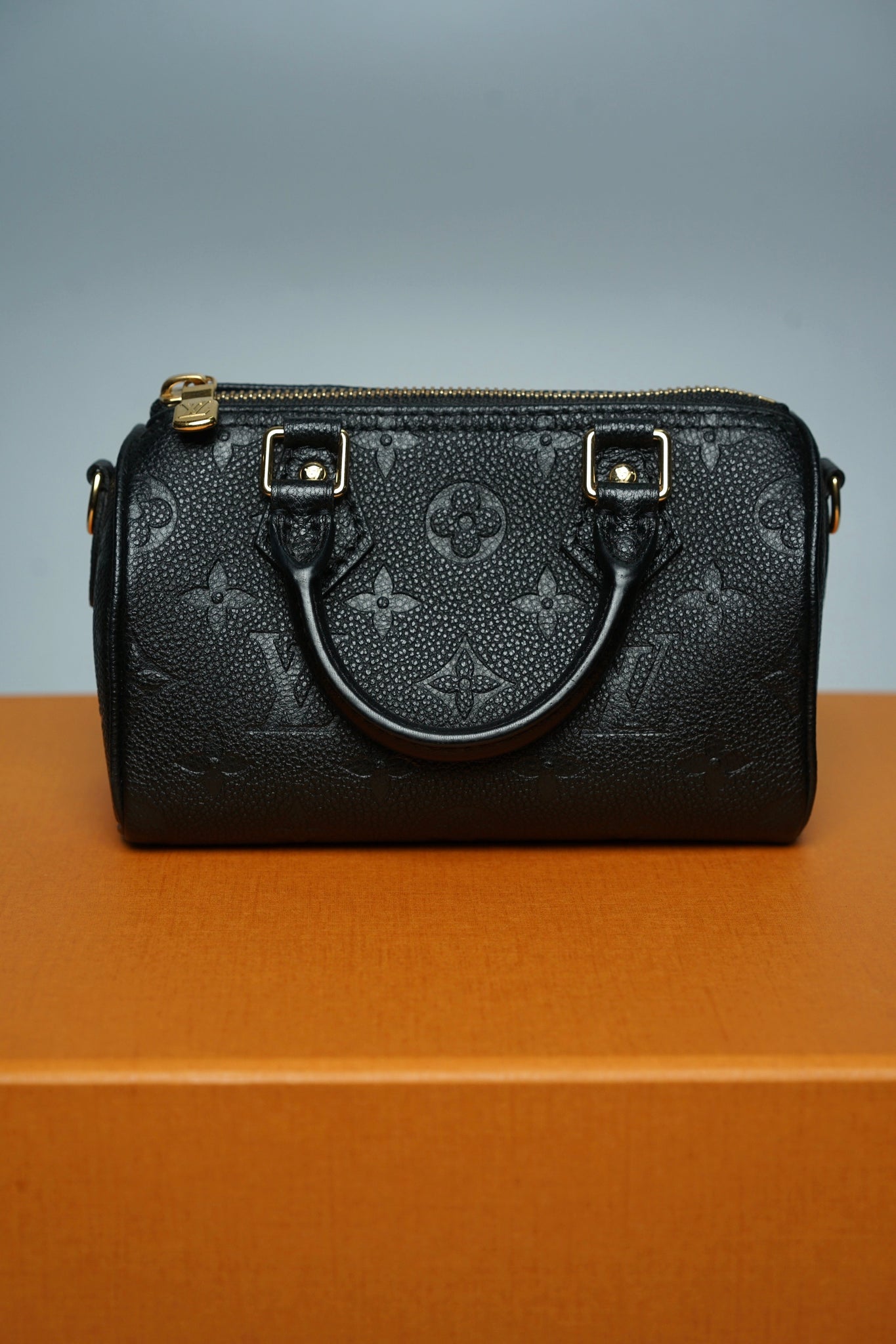 Louis Vuitton Nano Speedy in Noir (Brand New)