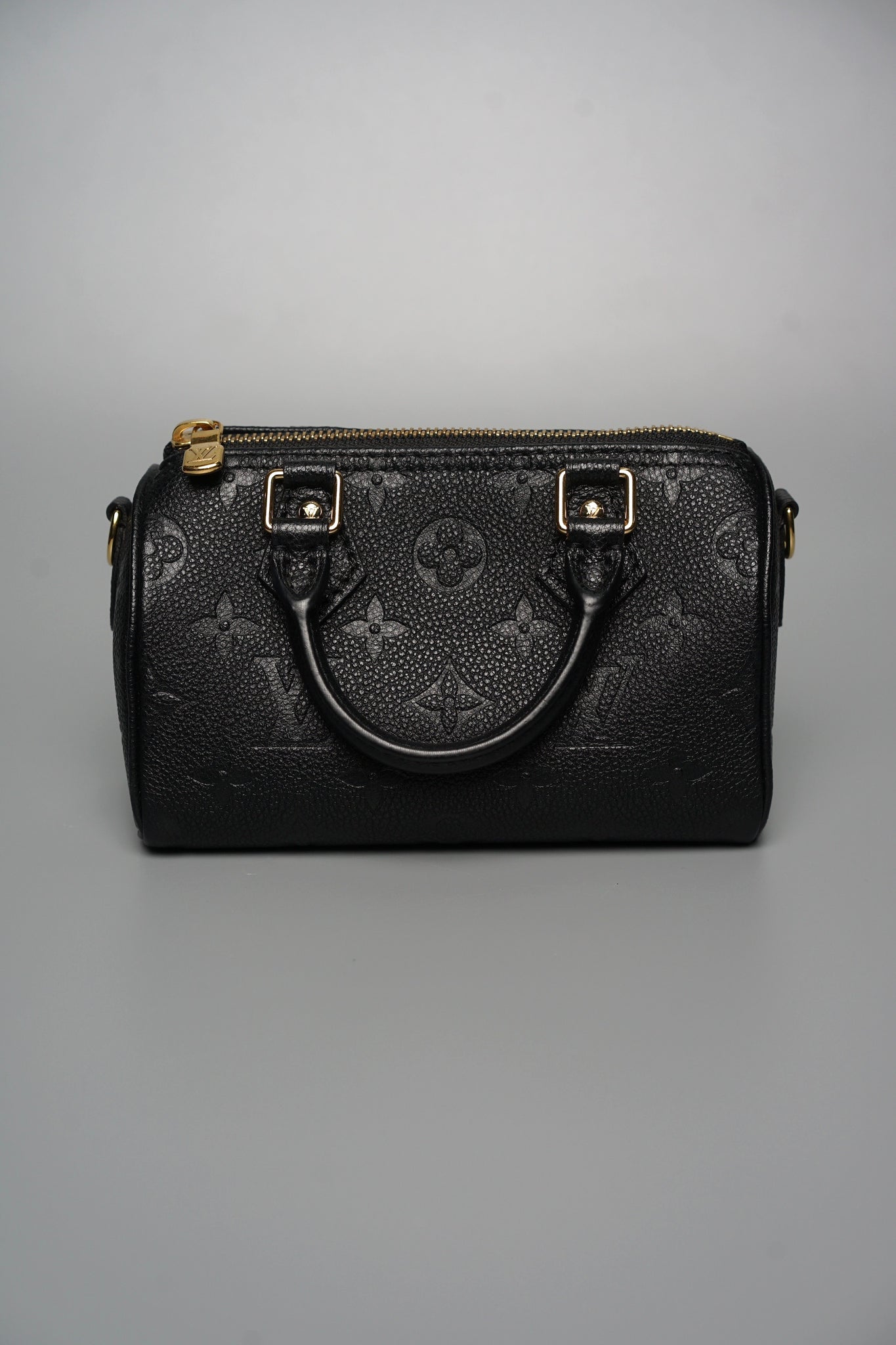 Louis Vuitton Nano Speedy in Noir (Brand New)
