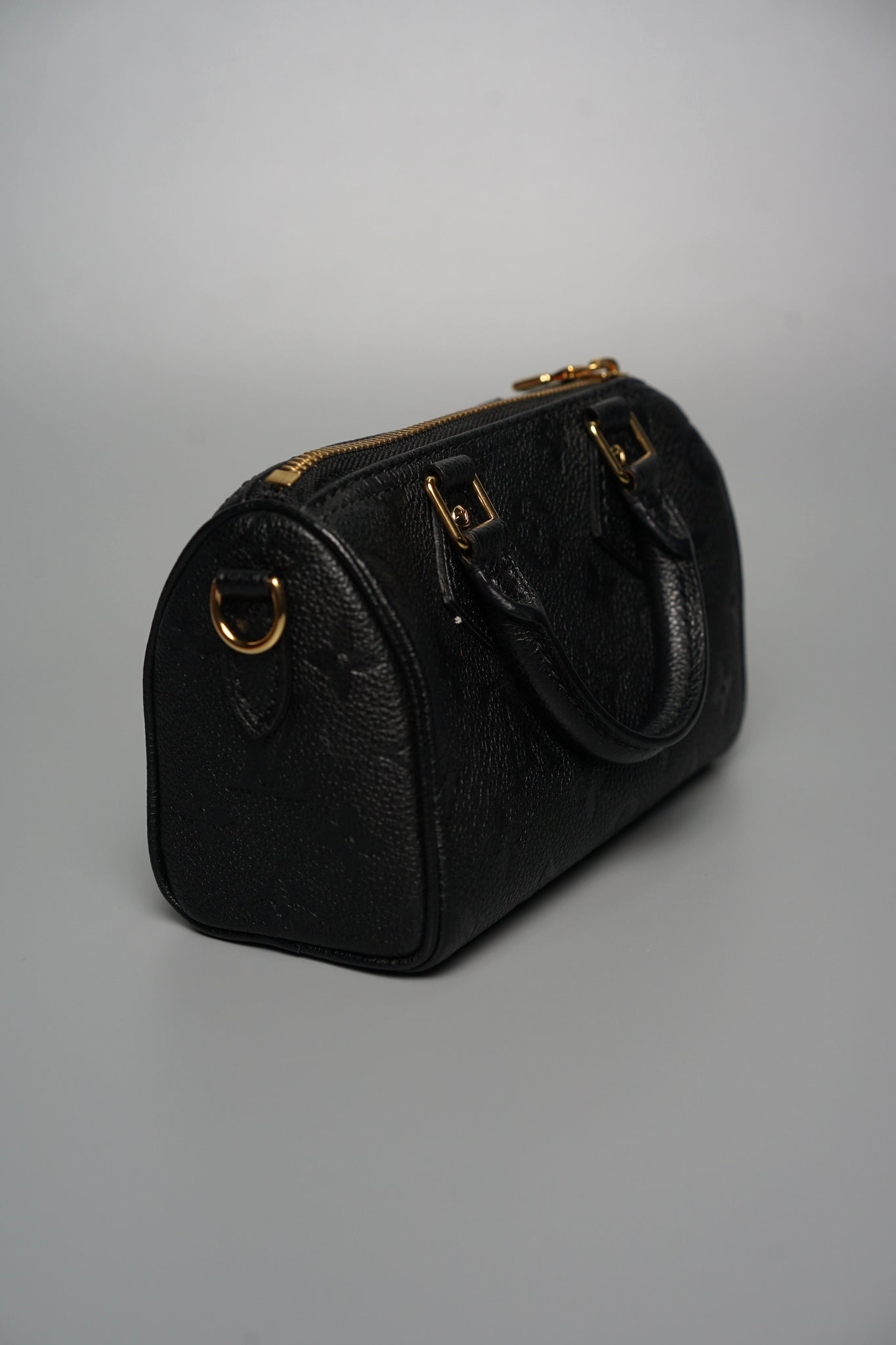 Louis Vuitton Nano Speedy in Noir (Brand New)