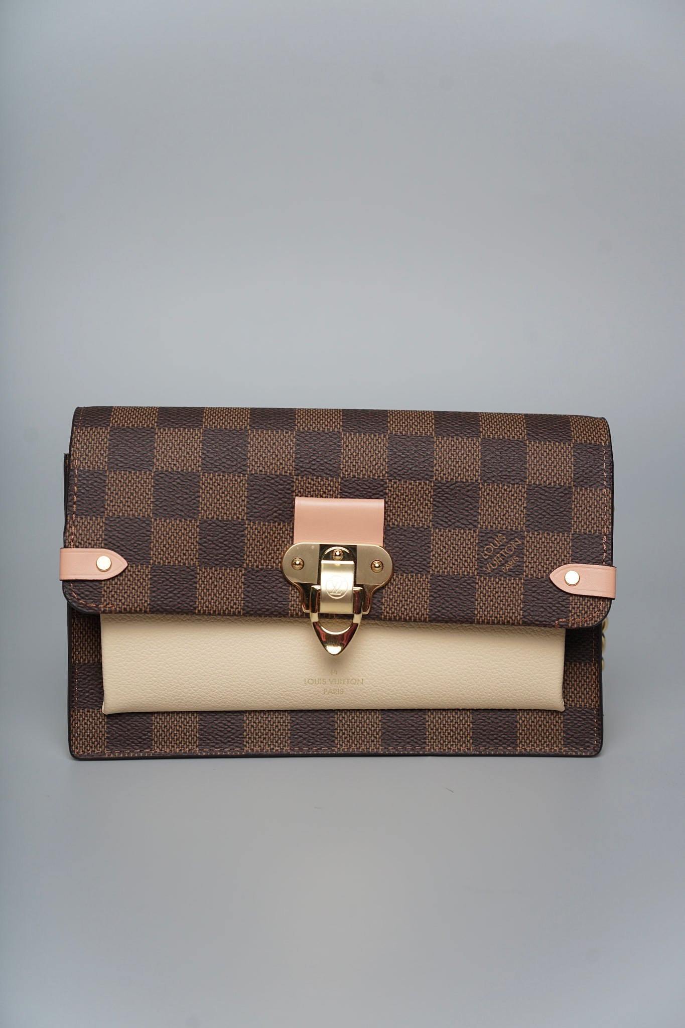 Louis Vuitton Vavin Chain Wallet in Damier Ebene Canvas (Brand New)