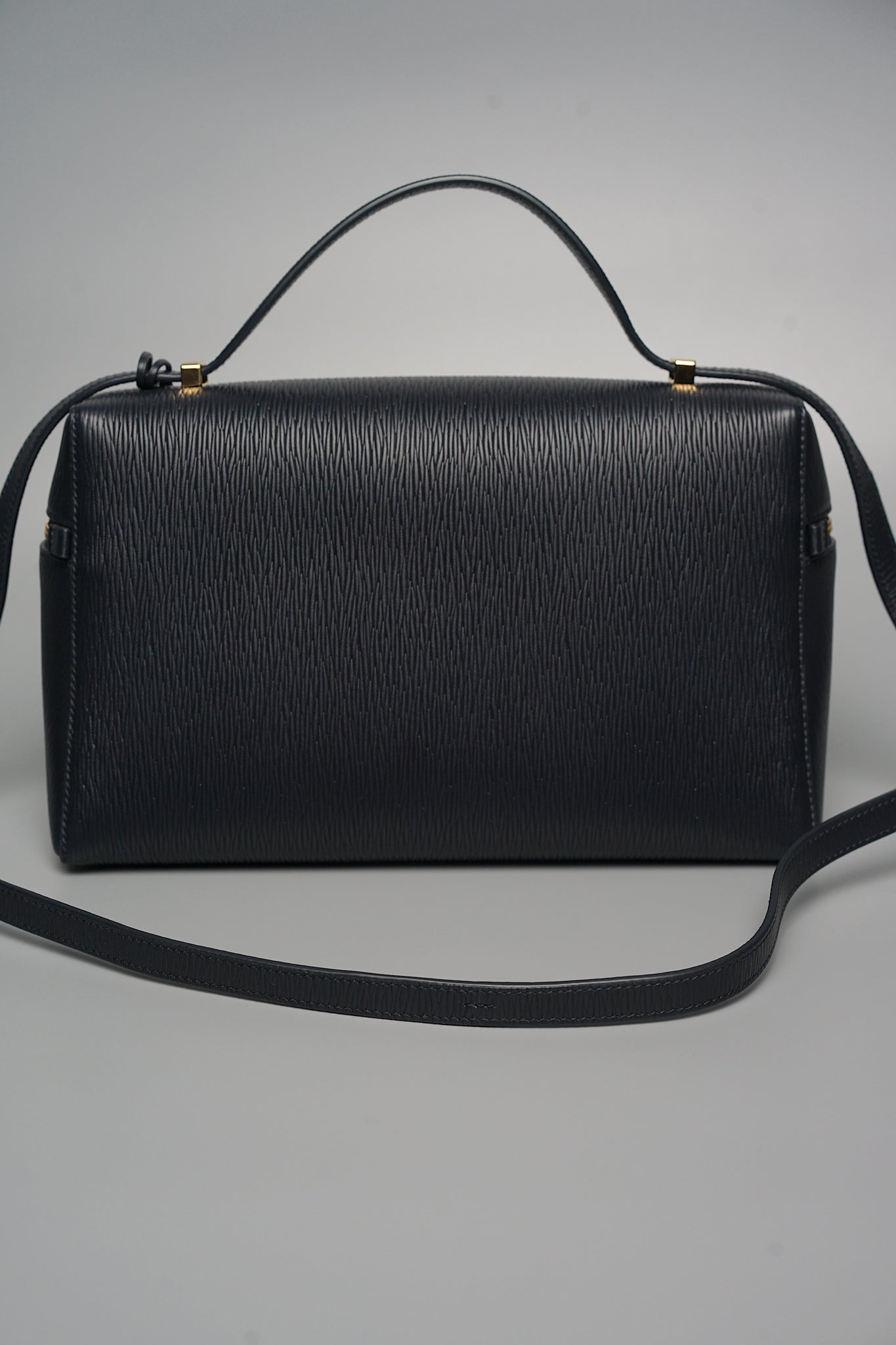 Loro Piana Extra Pocket L27 Calfskin in Blue Navy Ghw (Brand New)