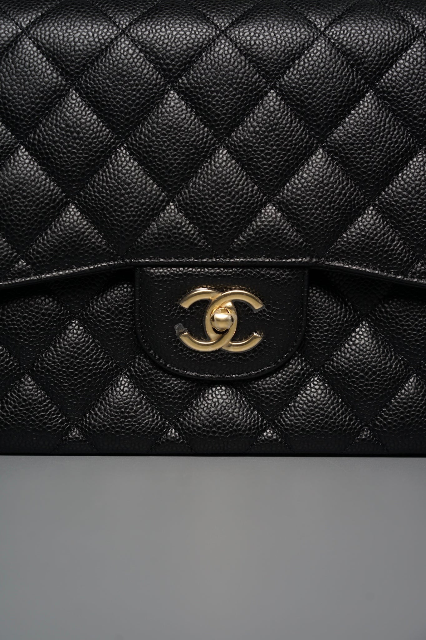 Chanel Classic Large Double Flap in Black Caviar Ghw (Brand New)