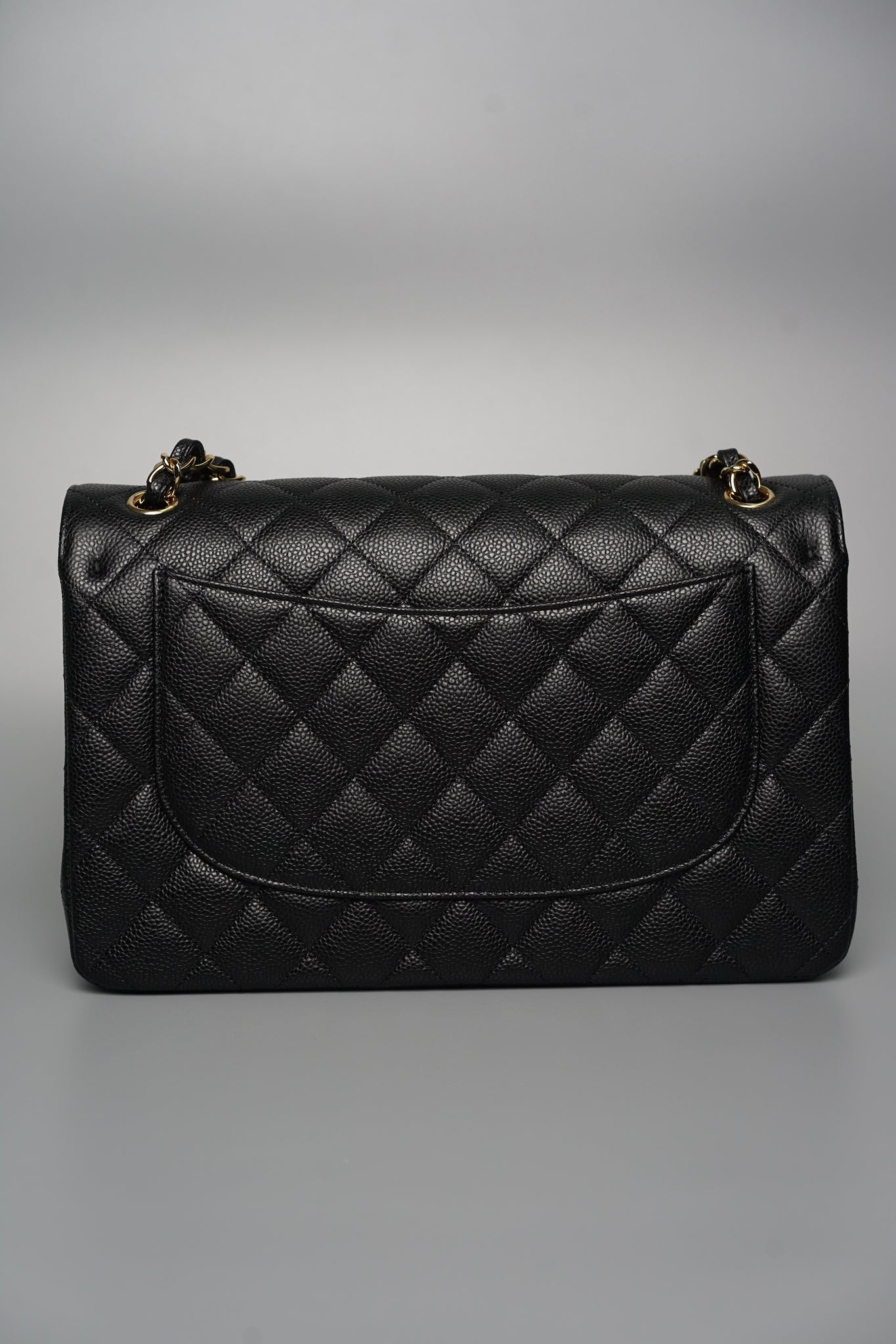 Chanel Classic Large Double Flap in Black Caviar Ghw (Brand New)