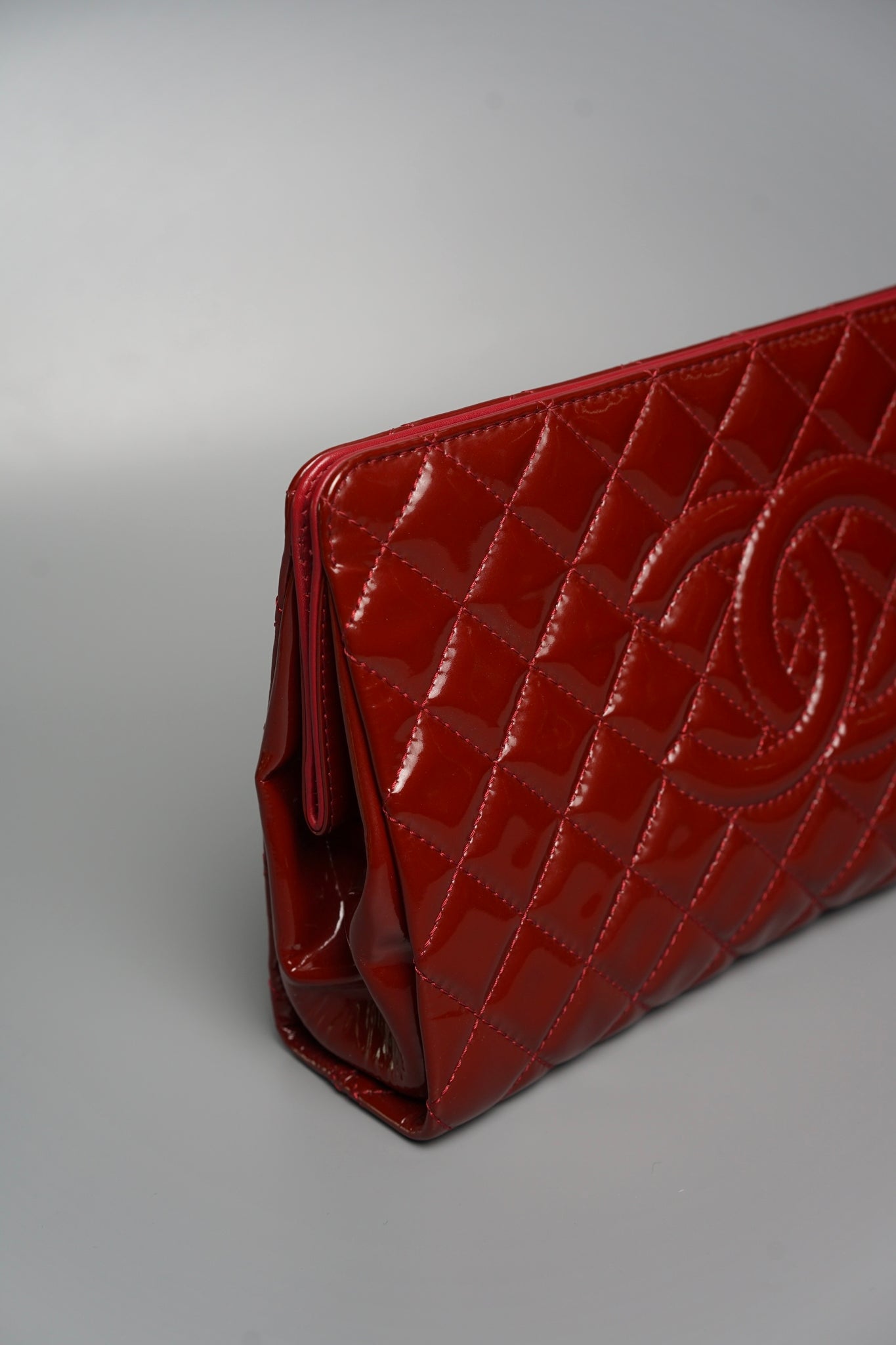 Chanel Clutch in Vermillon