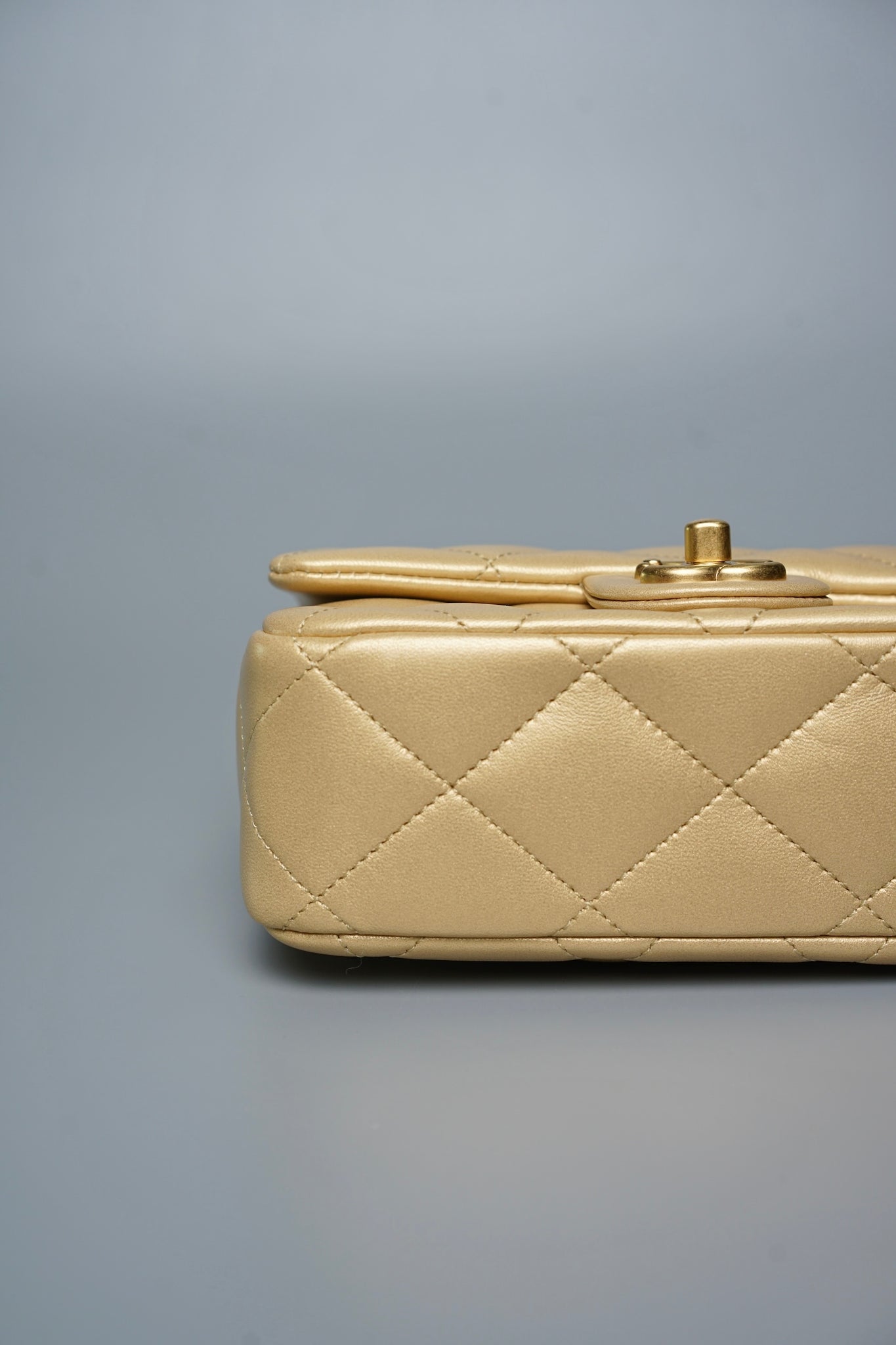 Chanel Heart Crush Mini Flap in Gold (Brand New)