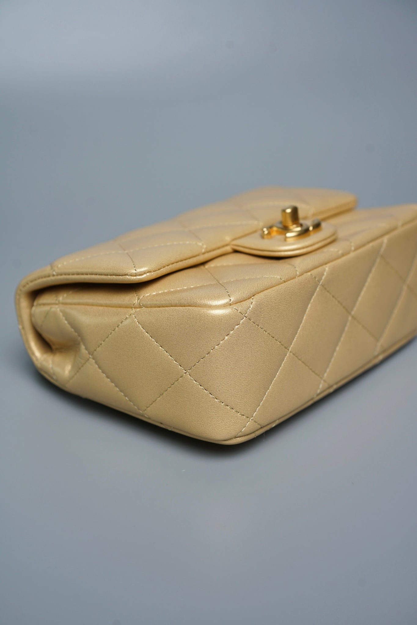 Chanel Heart Crush Mini Flap in Gold (Brand New)