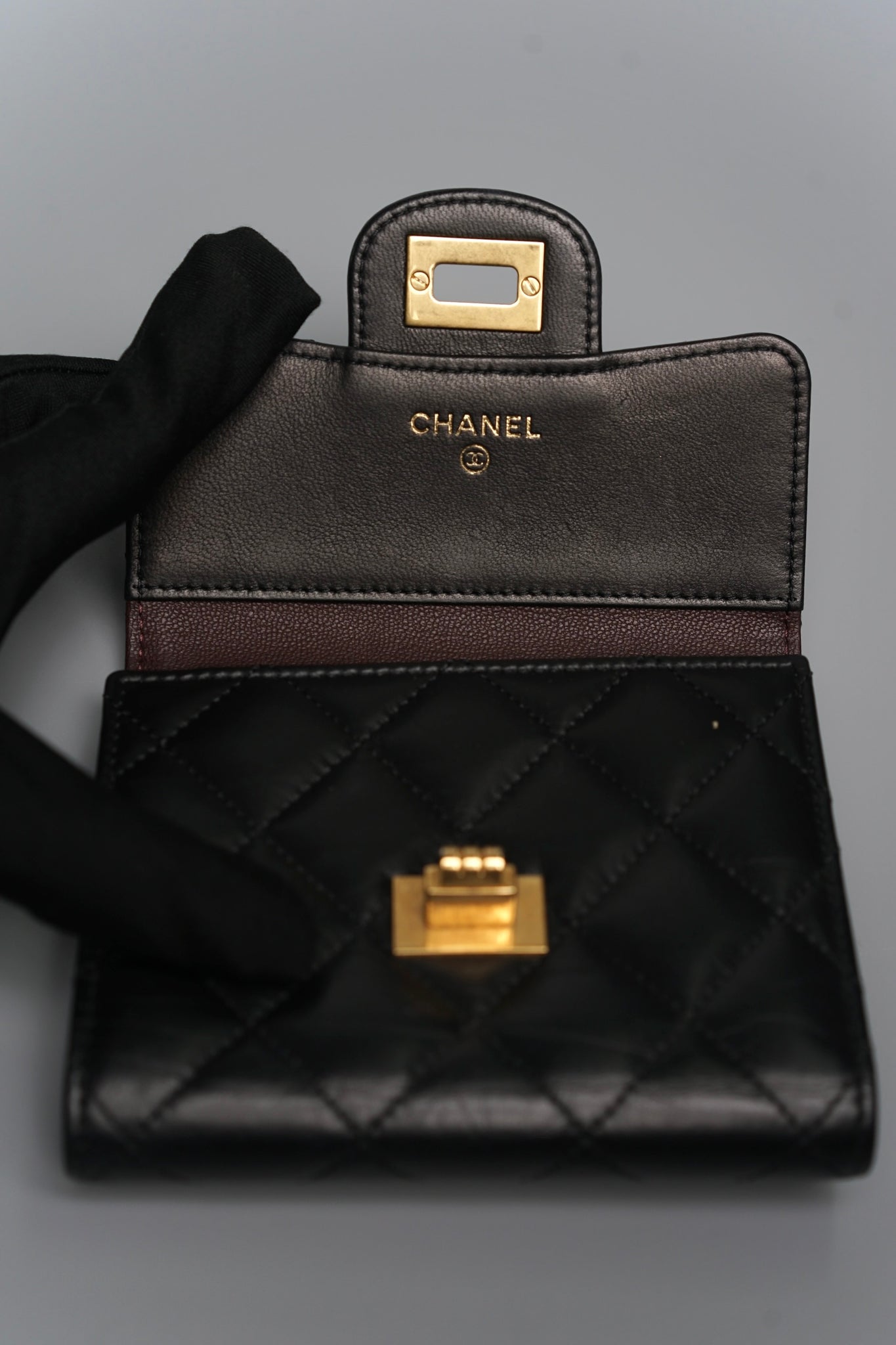 Chanel Reissue Wallet in Black