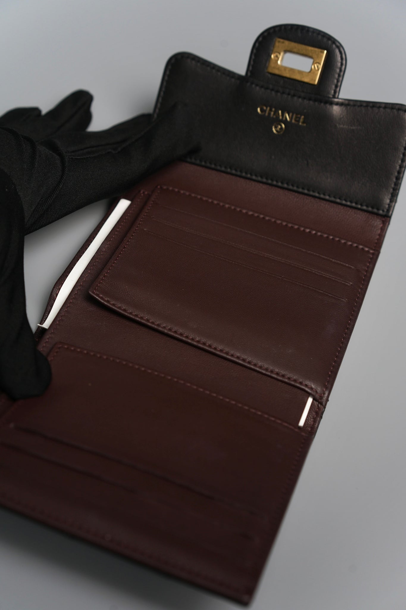 Chanel Reissue Wallet in Black