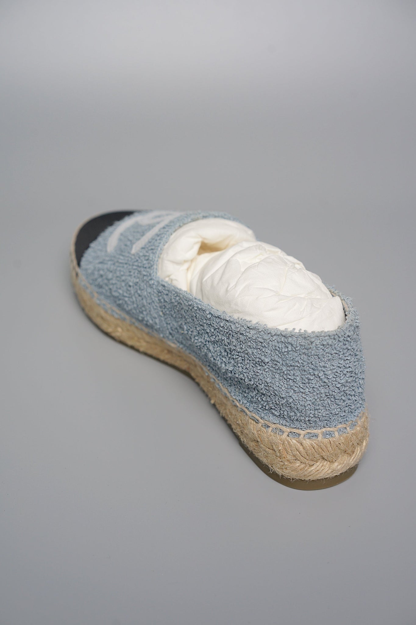 Chanel Terry Cloth CC Espadrilles in 35 (Brand New)