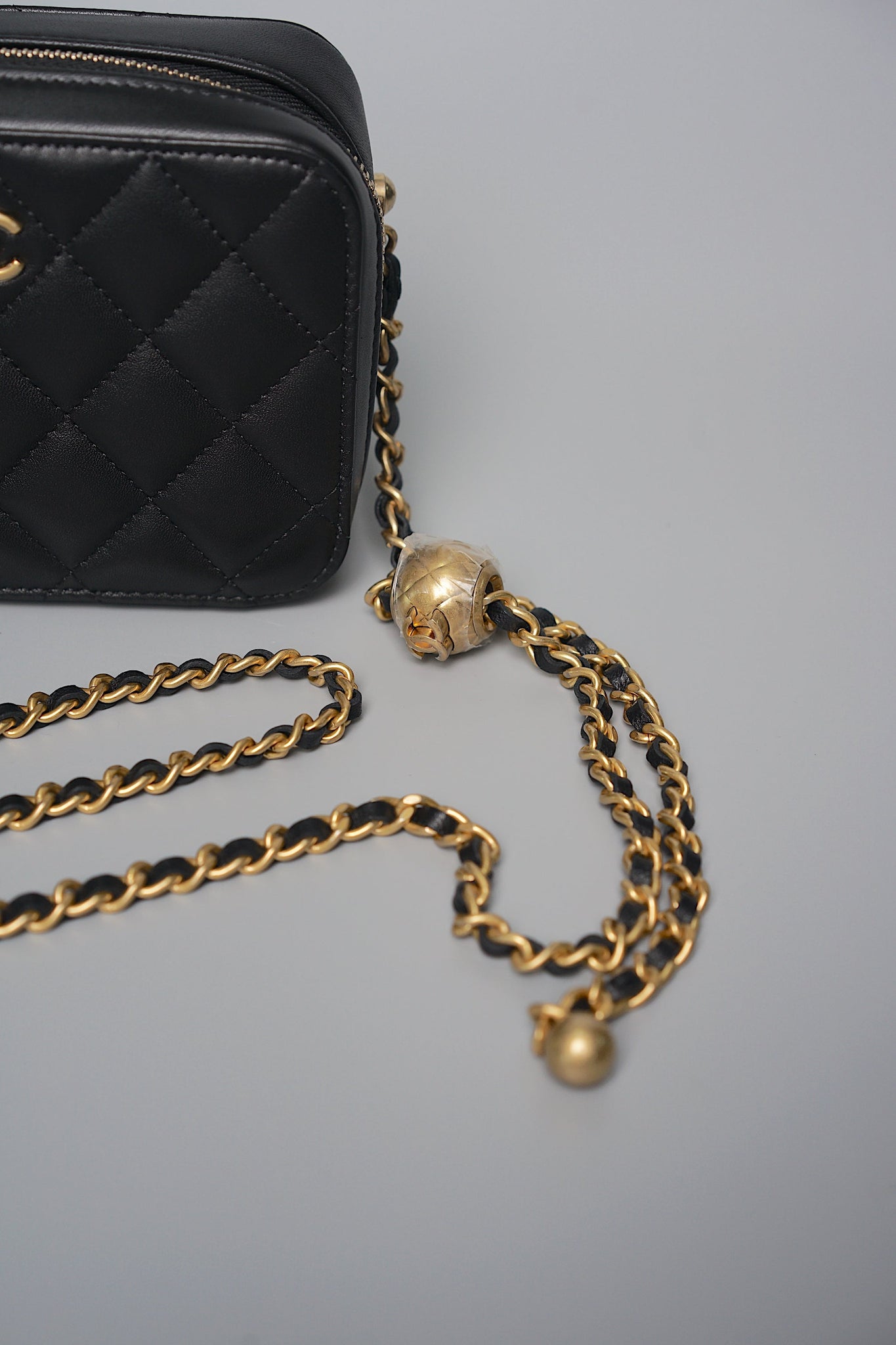 Chanel Pearl Crush Camera Bag in Black (Brand New)