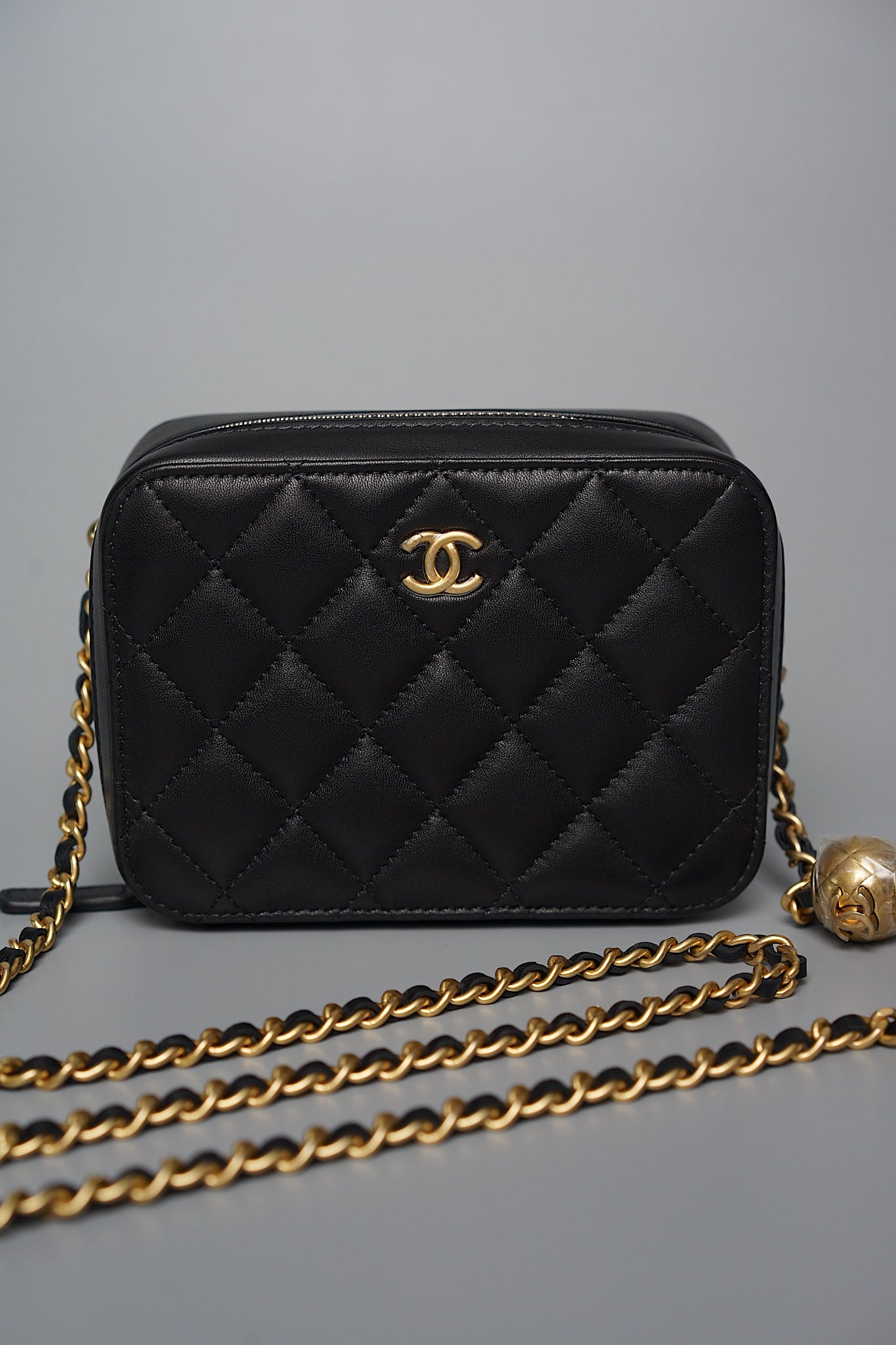 Chanel Pearl Crush Camera Bag in Black (Brand New)