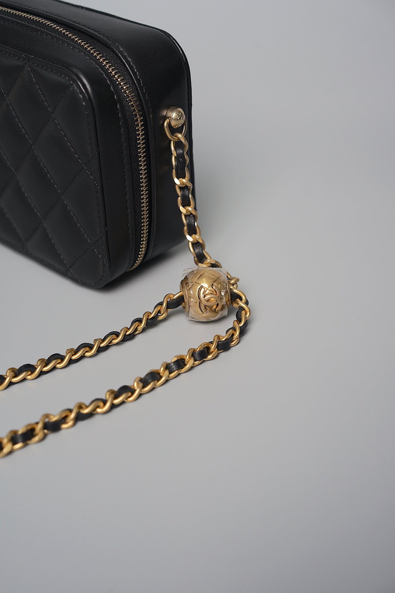 Chanel Pearl Crush Camera Bag in Black (Brand New)