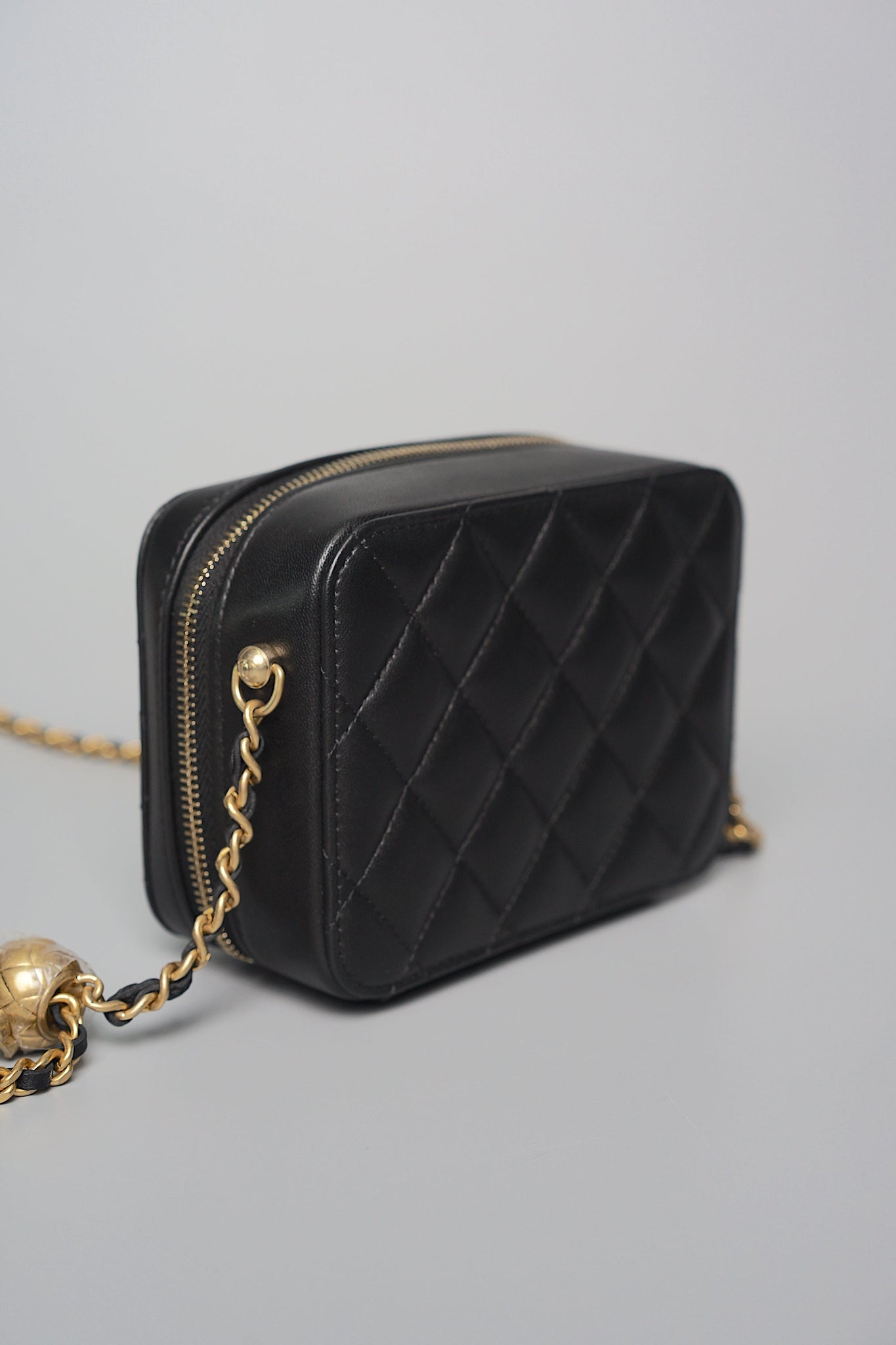 Chanel Pearl Crush Camera Bag in Black (Brand New)