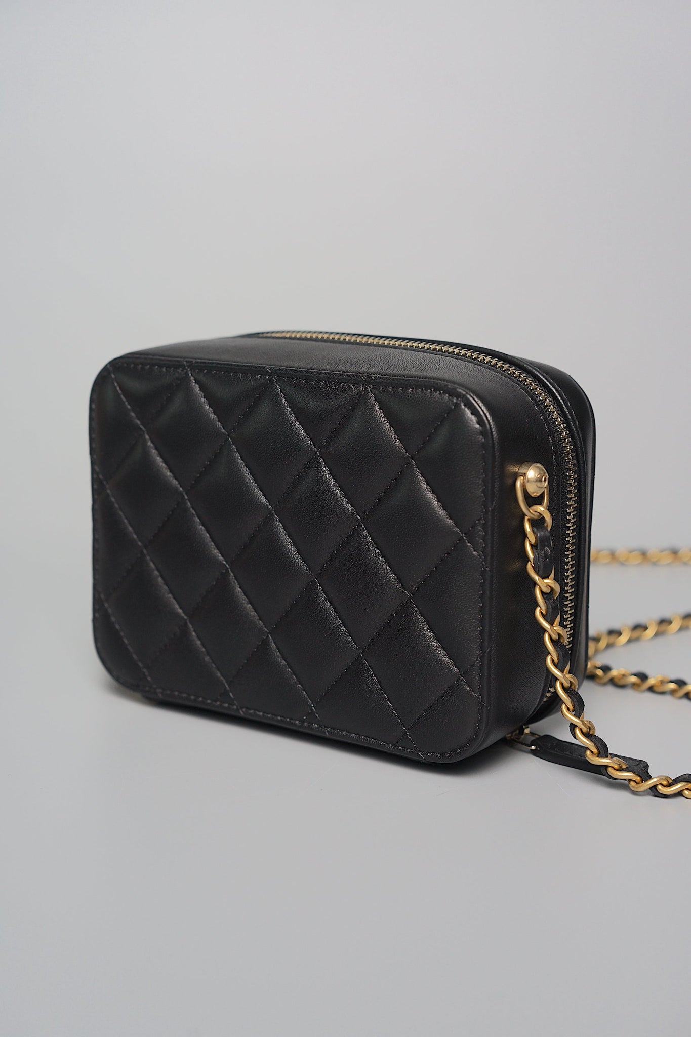 Chanel Pearl Crush Camera Bag in Black (Brand New)