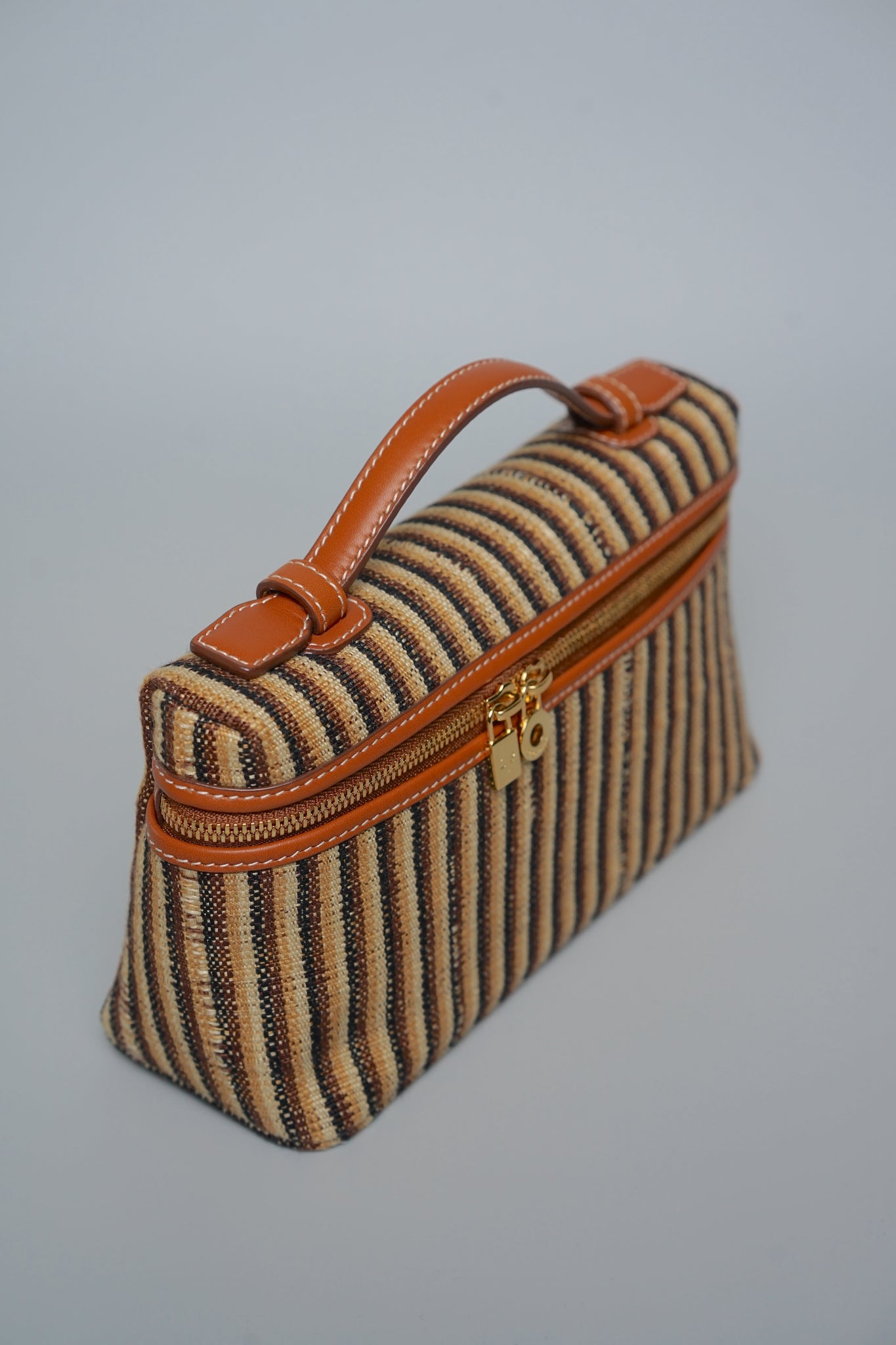 Loro Piana L19 Extrapocket in Striped Canvas