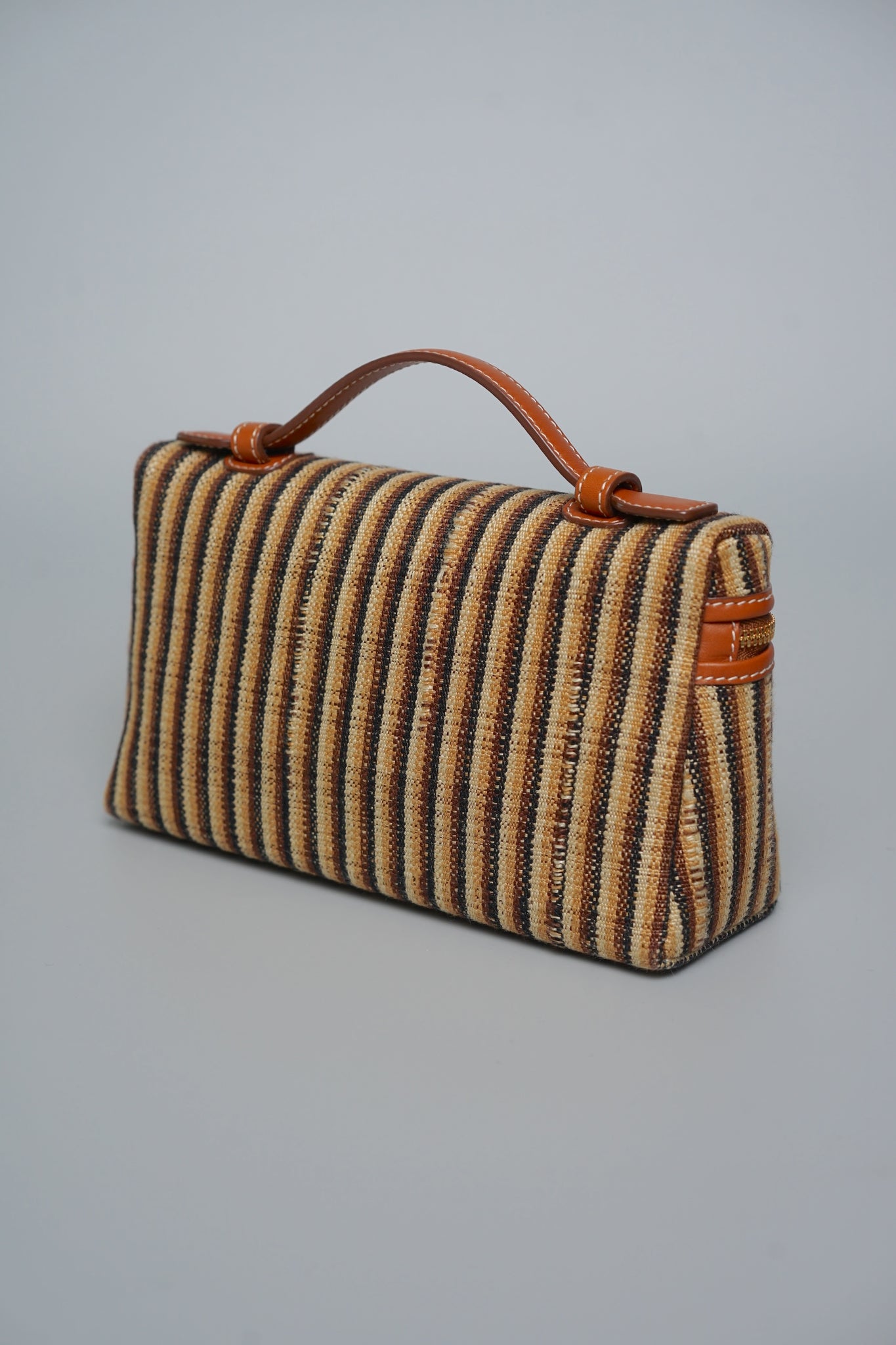 Loro Piana L19 Extrapocket in Striped Canvas