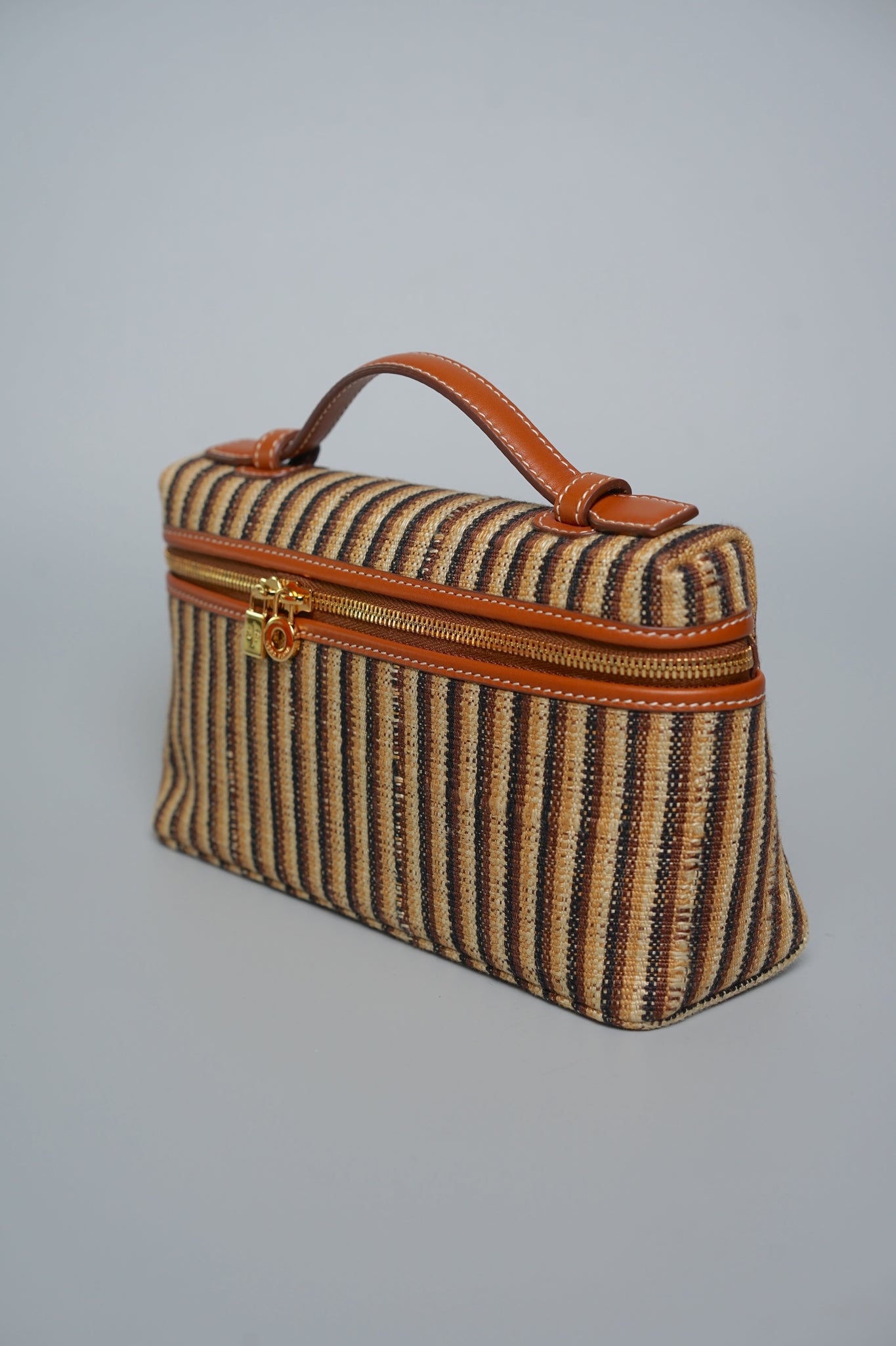 Loro Piana L19 Extrapocket in Striped Canvas