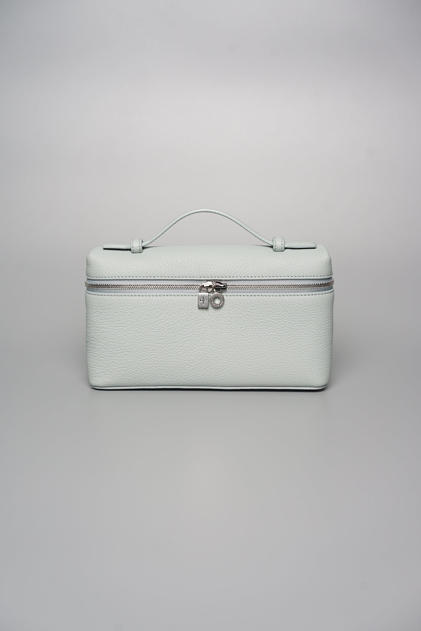 Loro Piana L19 Extra Pocket in Minty Breeze/Antique Silver Shw (Brand New)