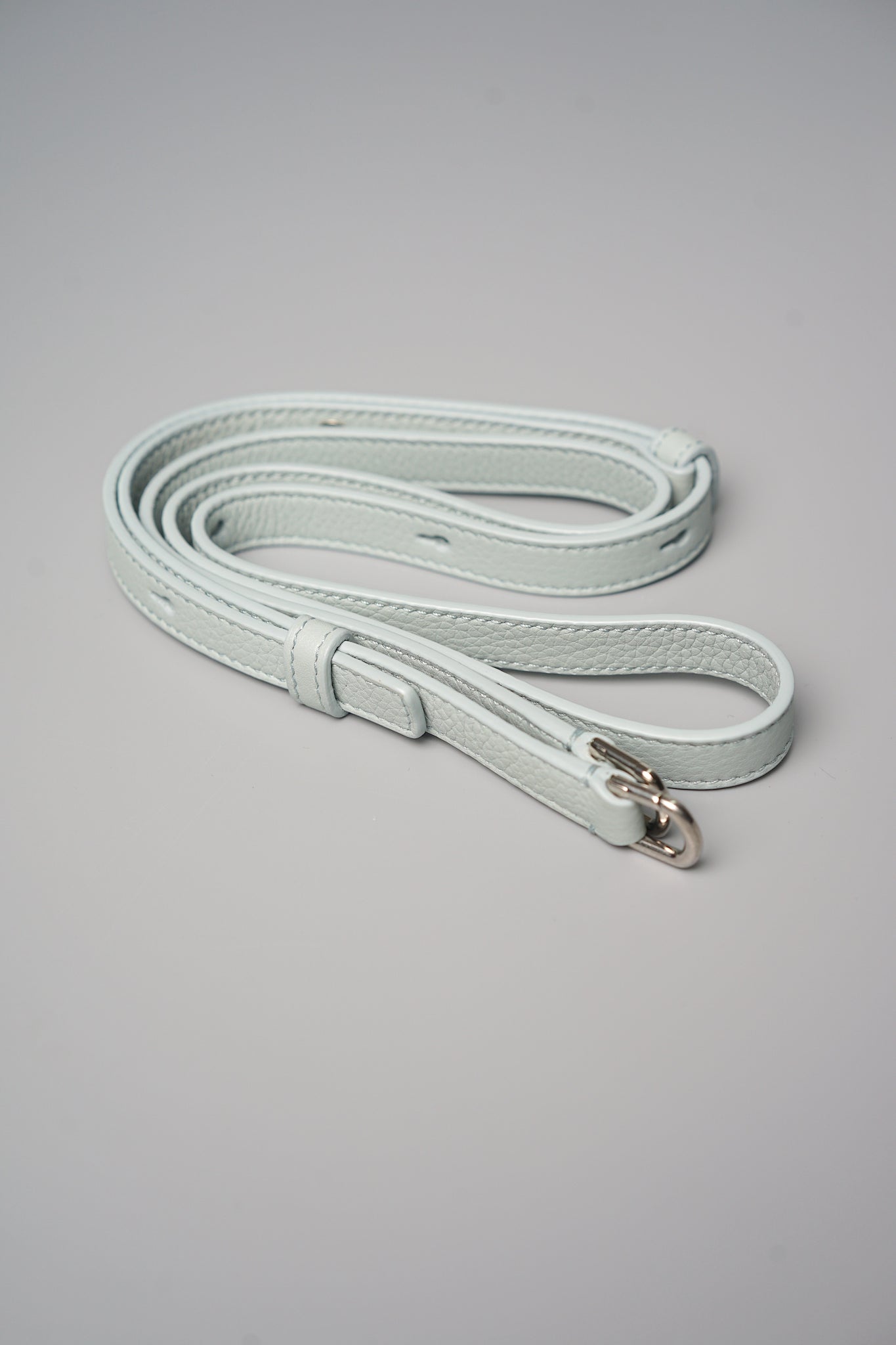 Loro Piana L19 Extra Pocket in Minty Breeze/Antique Silver Shw (Brand New)