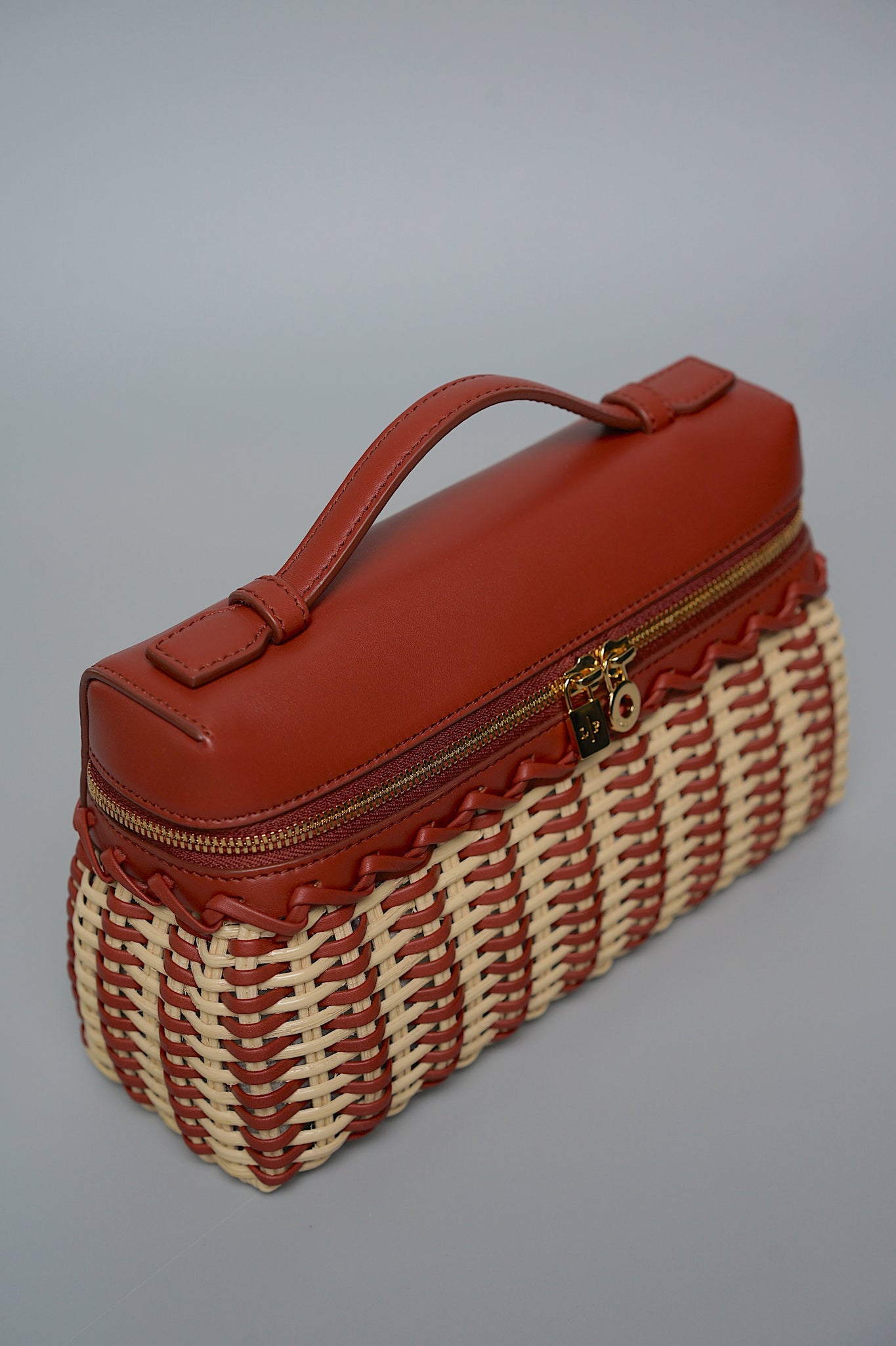 Loro Piana L19 Wicker in Malt/Deep Kummel/Sun Gold Ghw (Brand New)