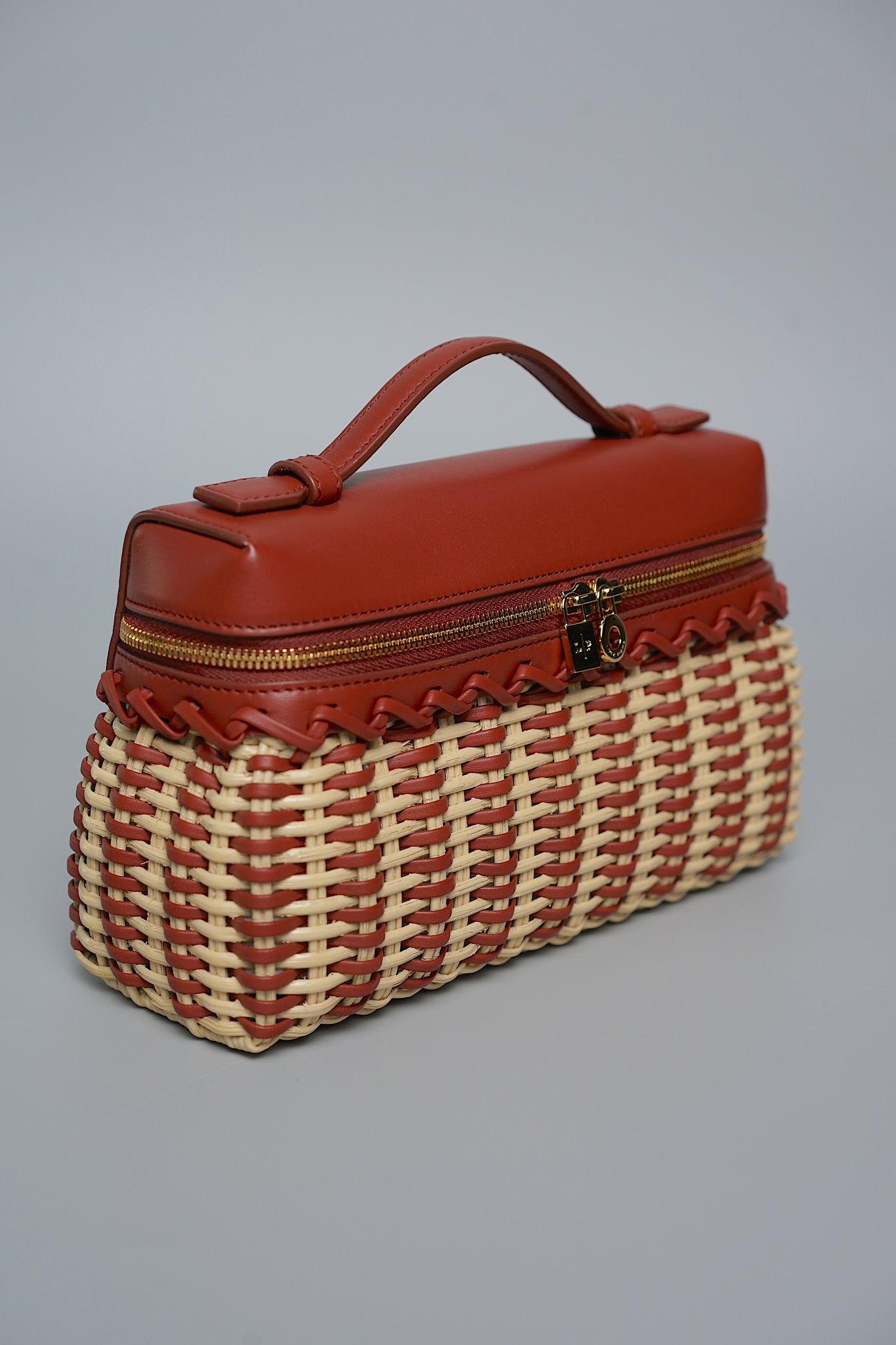 Loro Piana L19 Wicker in Malt/Deep Kummel/Sun Gold Ghw (Brand New)