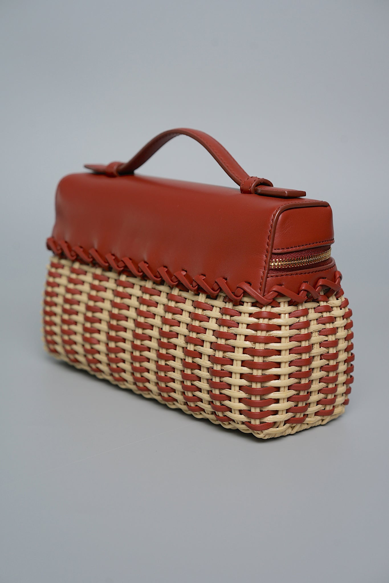Loro Piana L19 Wicker in Malt/Deep Kummel/Sun Gold Ghw (Brand New)