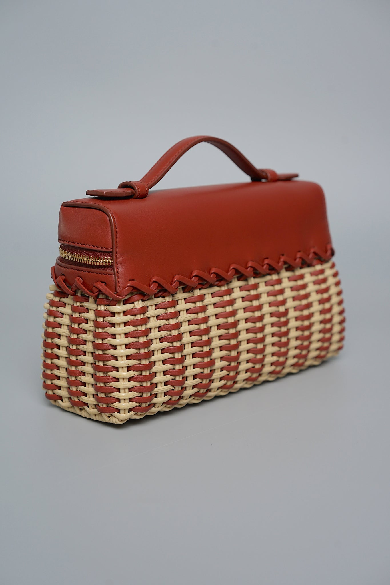 Loro Piana L19 Wicker in Malt/Deep Kummel/Sun Gold Ghw (Brand New)