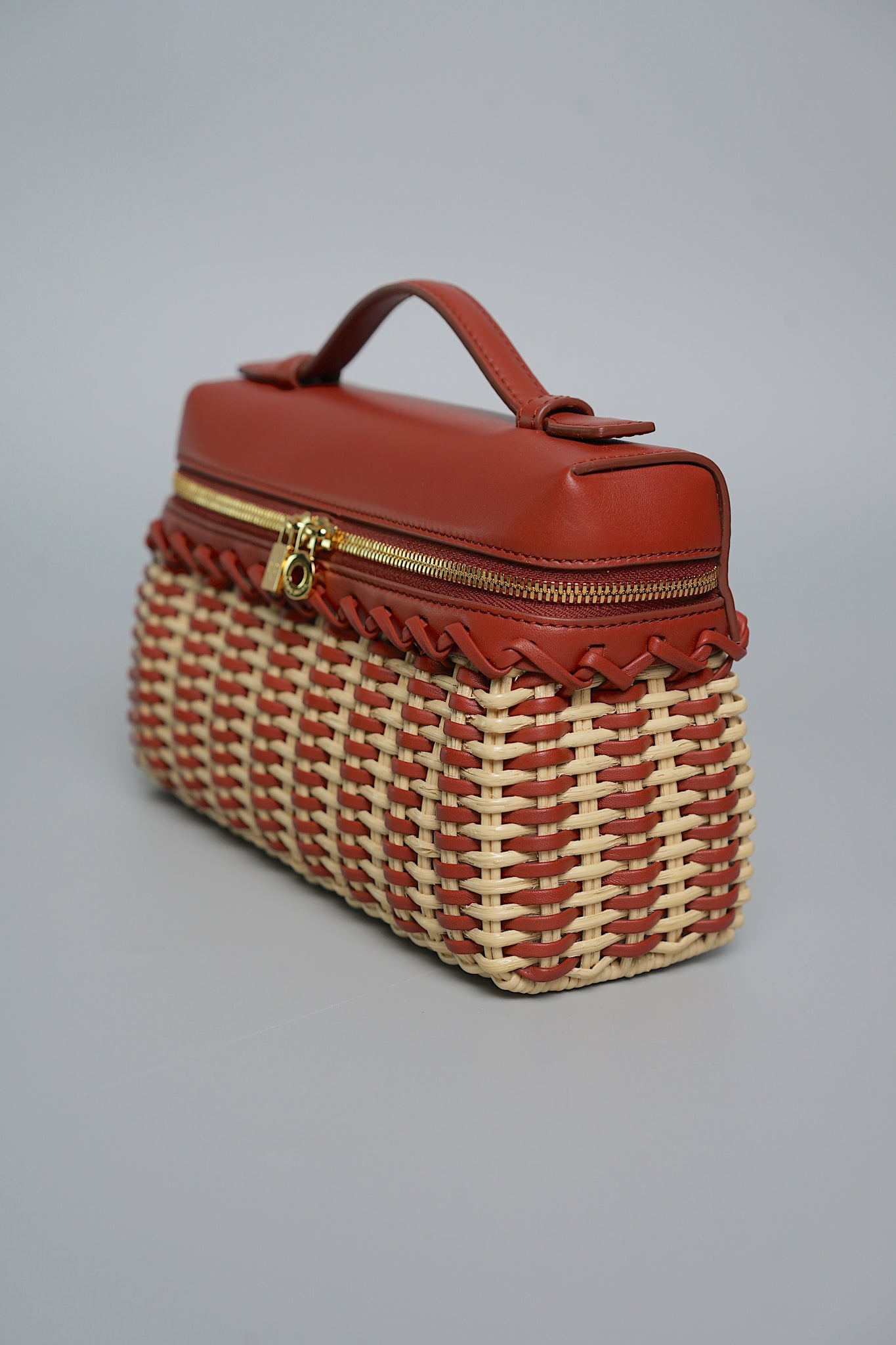 Loro Piana L19 Wicker in Malt/Deep Kummel/Sun Gold Ghw (Brand New)