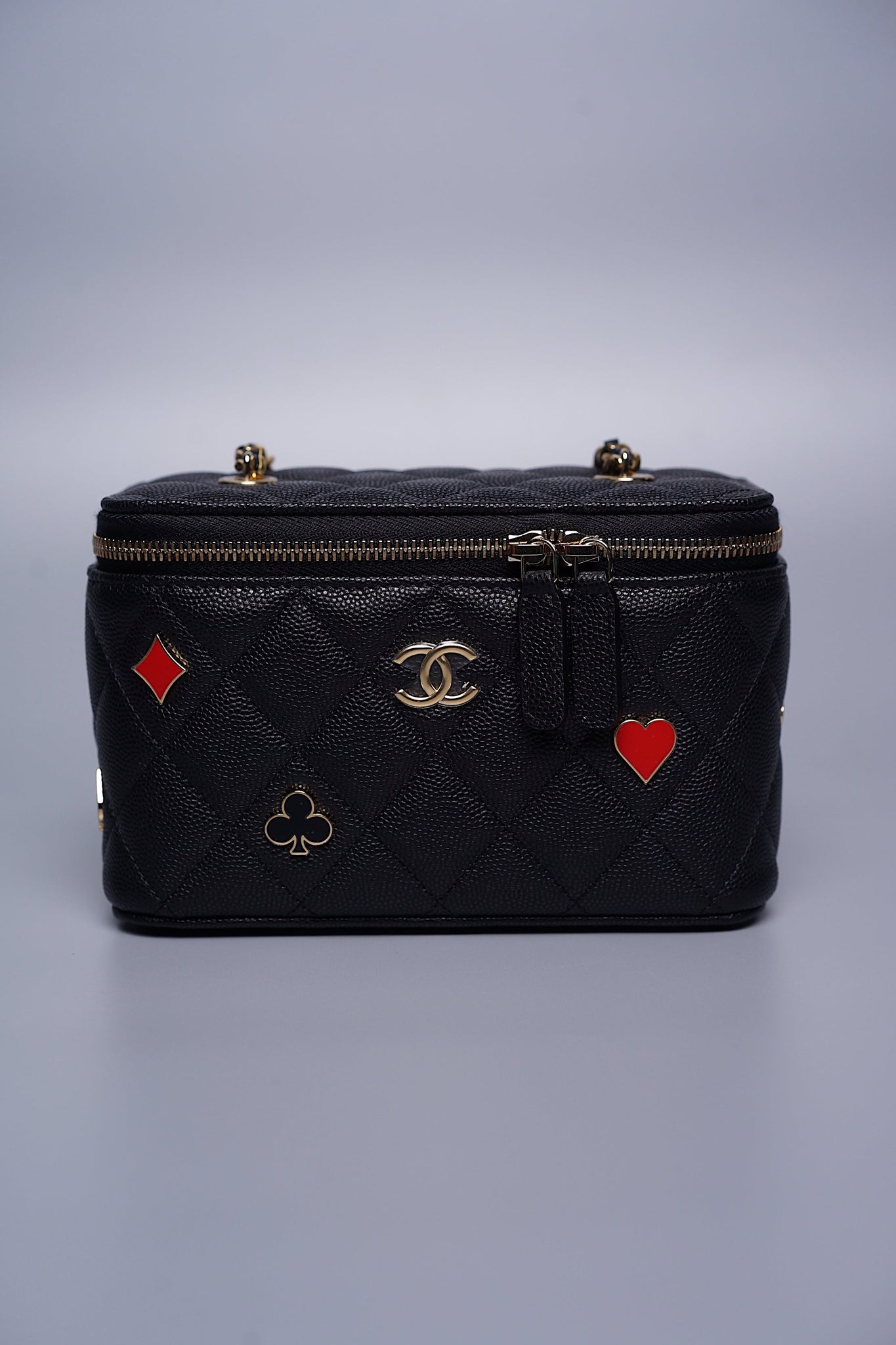 Chanel Long Vanity in Black Caviar Ghw (Brand New)
