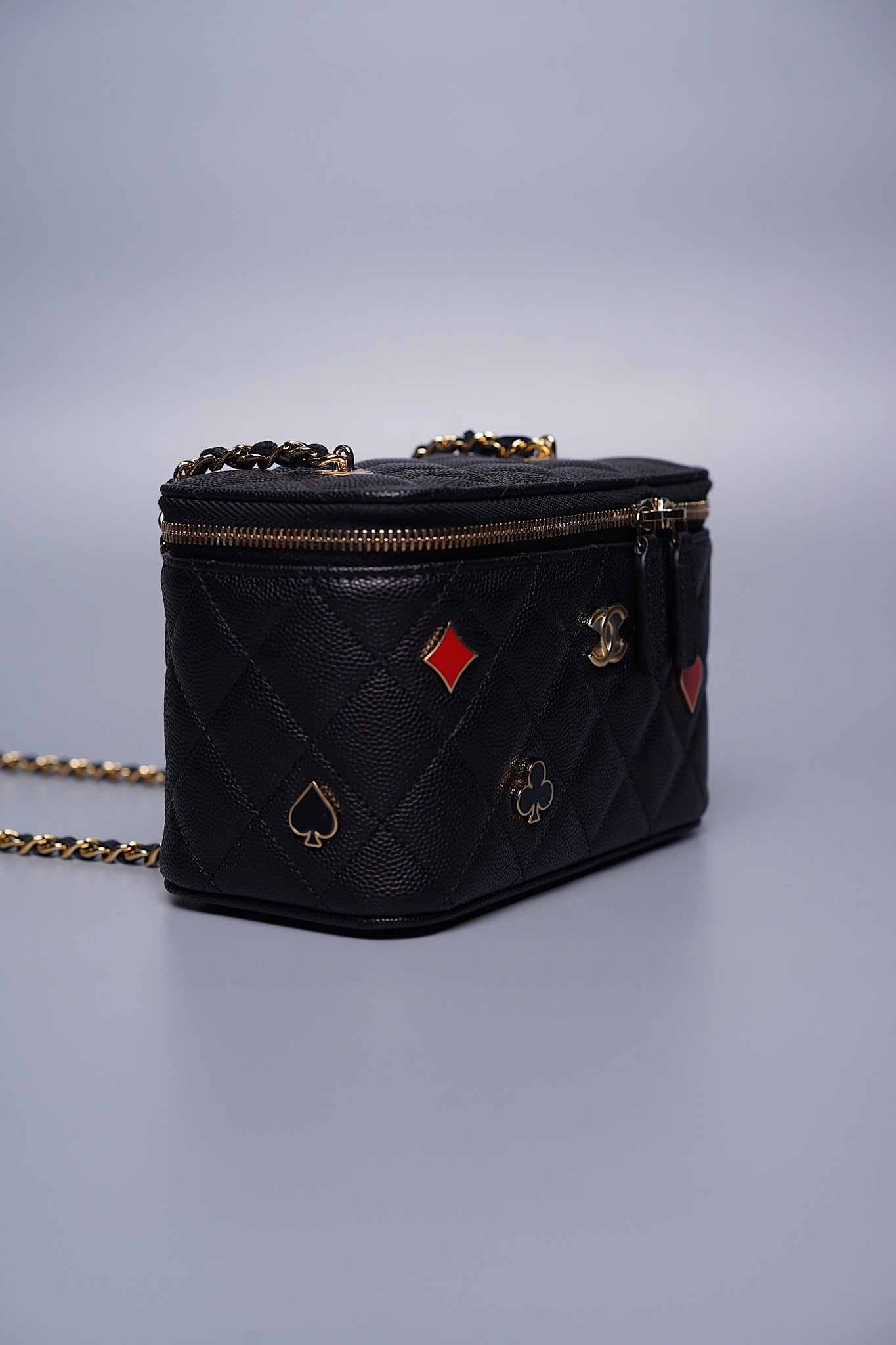 Chanel Long Vanity in Black Caviar Ghw (Brand New)