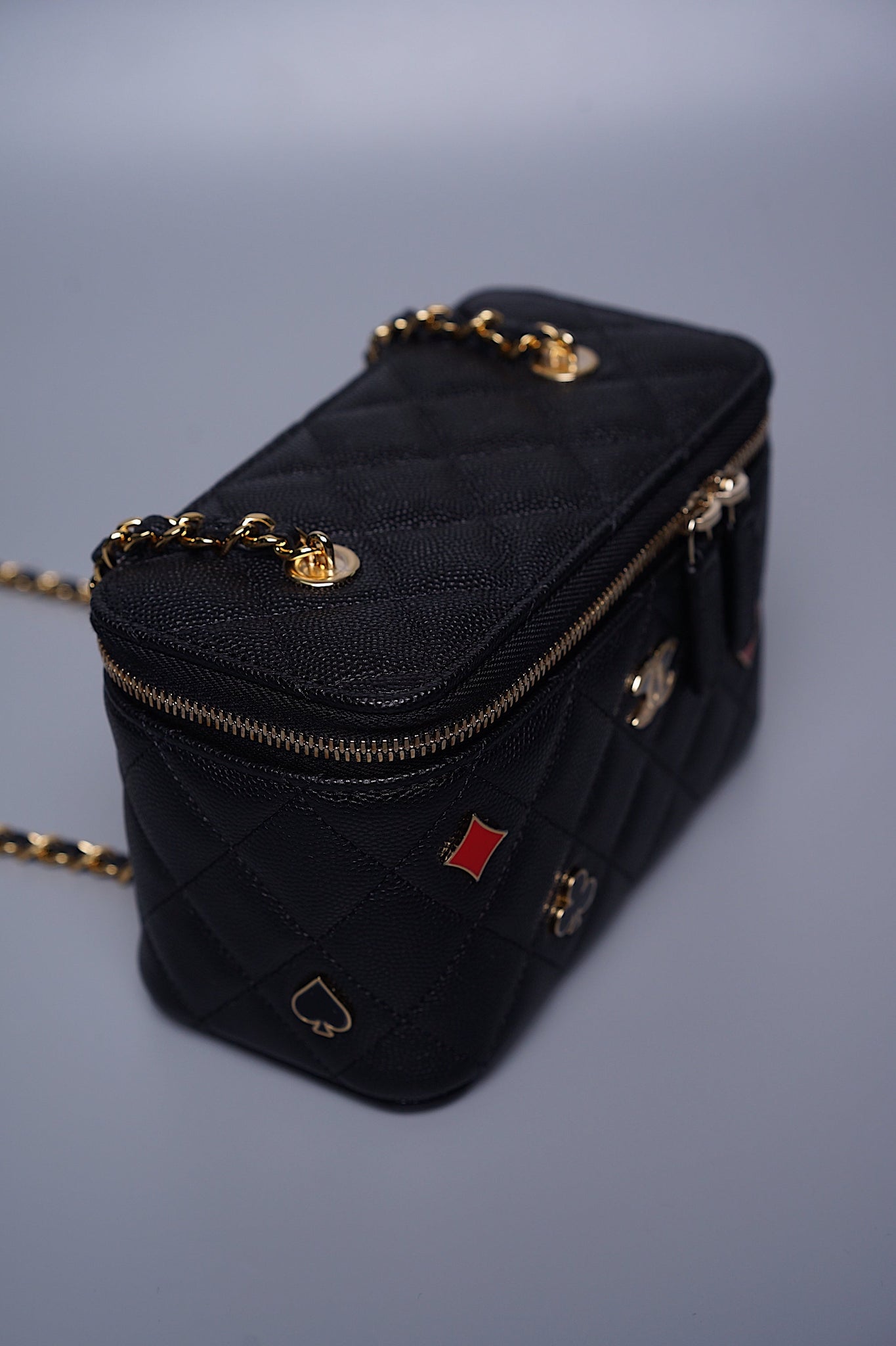 Chanel Long Vanity in Black Caviar Ghw (Brand New)