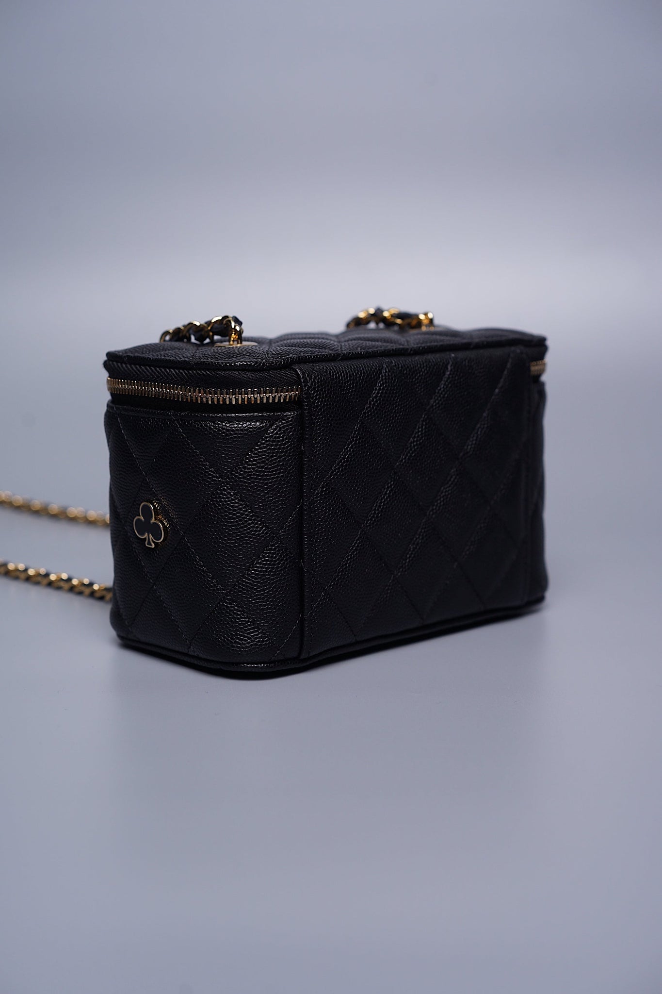 Chanel Long Vanity in Black Caviar Ghw (Brand New)