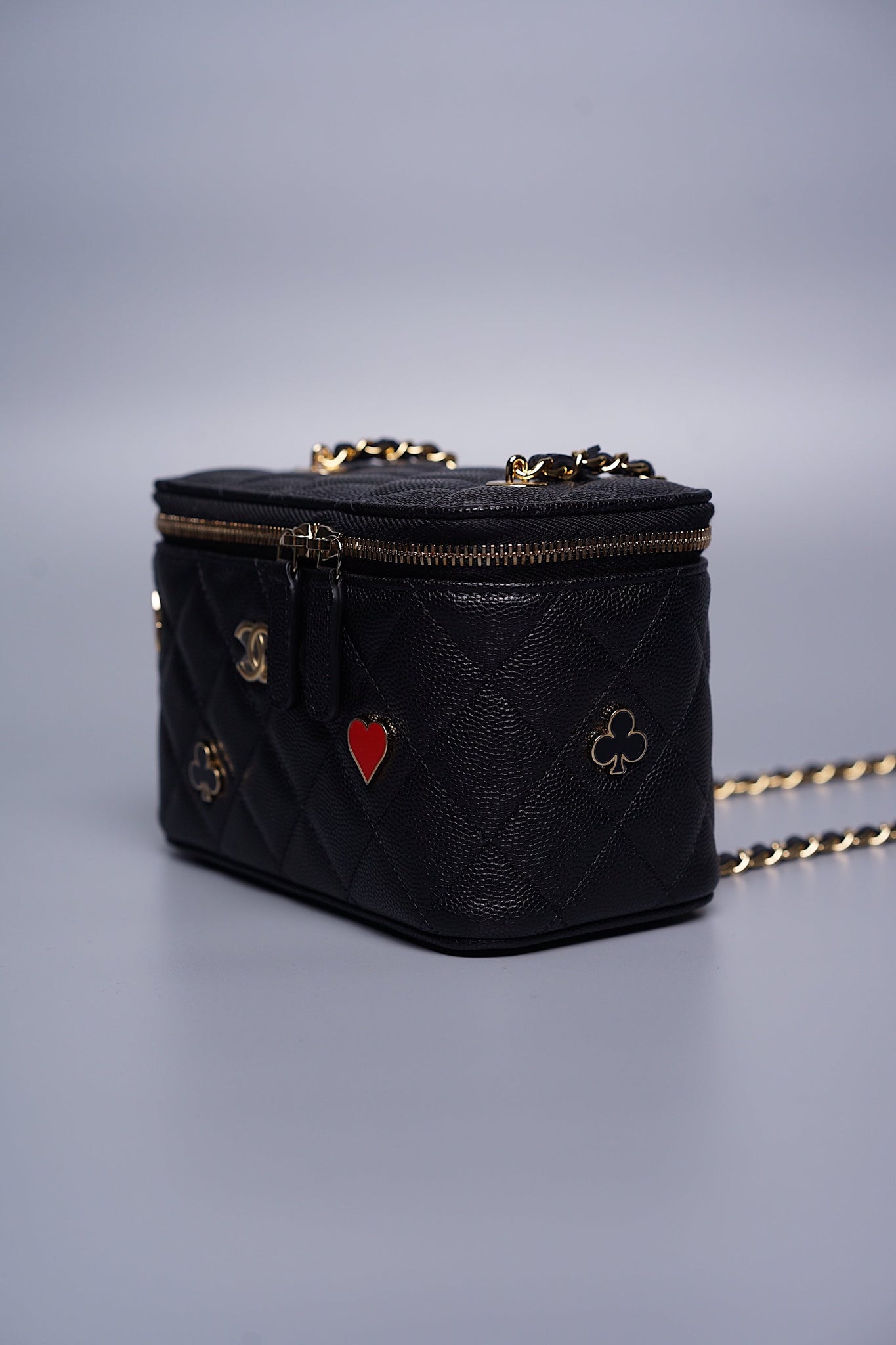 Chanel Long Vanity in Black Caviar Ghw (Brand New)